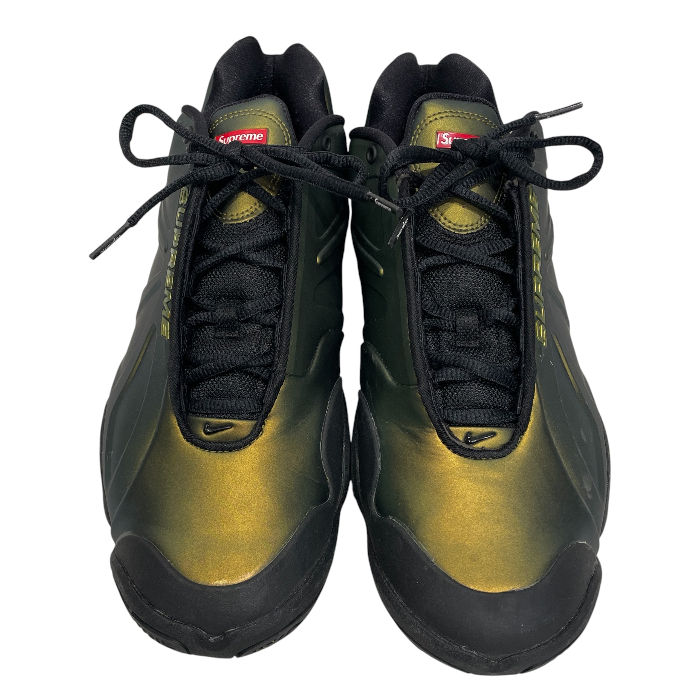 Supreme/NIKE/Low-Sneakers/US 11/Border/Nylon/GRN/AIR ZOOM COURTPOSITE/SUPREME view 3