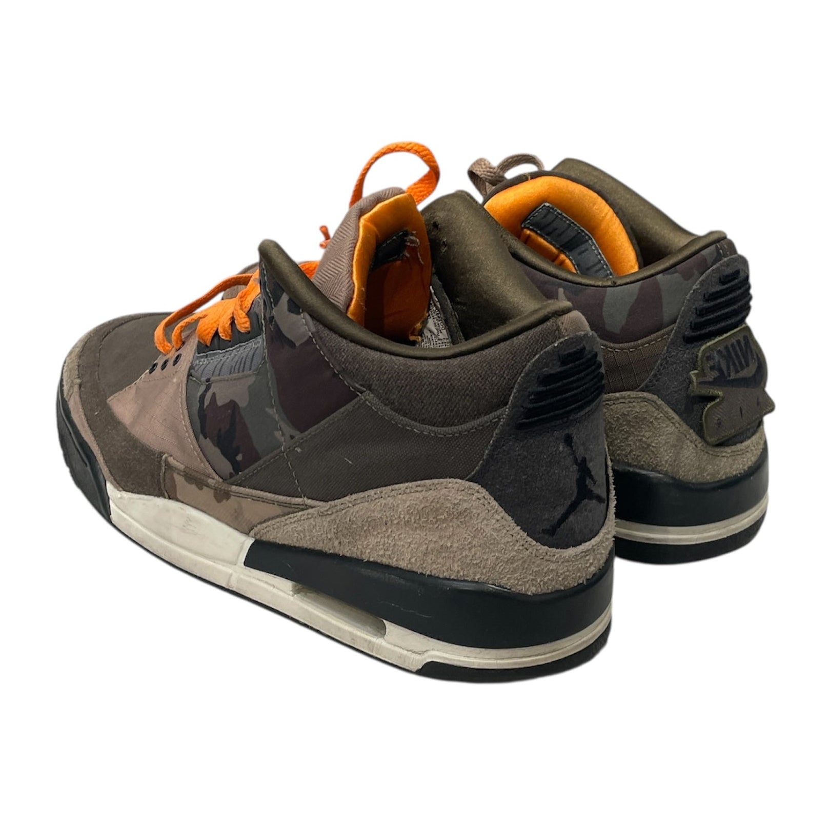 NIKE/AIR JORDAN 3 RETRO SE/Hi-Sneakers/US 11.5/Camouflage/Cotton/GRN/DO1830-200 view 2