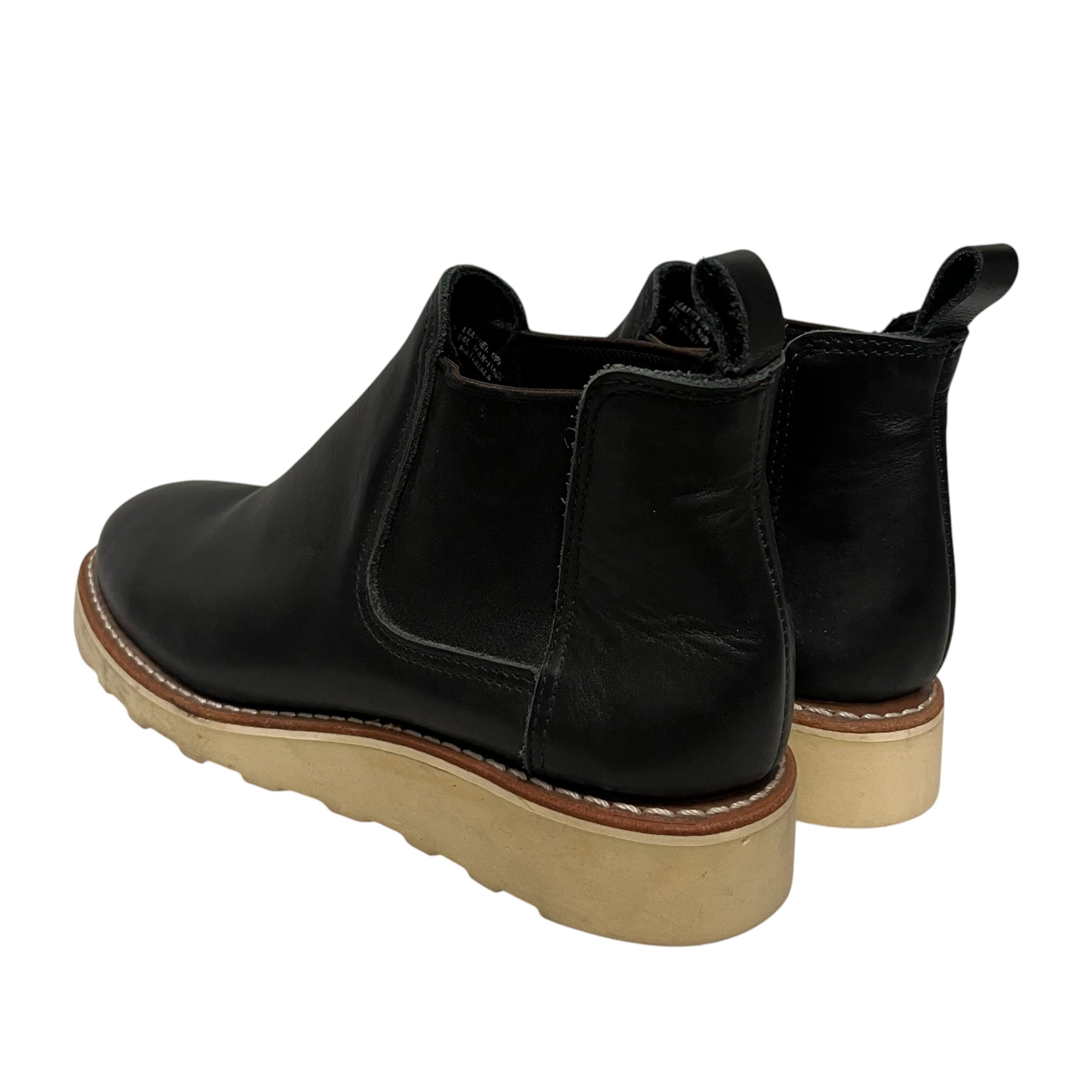 RED WING/Chelsea Boots/US 7.5/Leather/BLK/ view 2