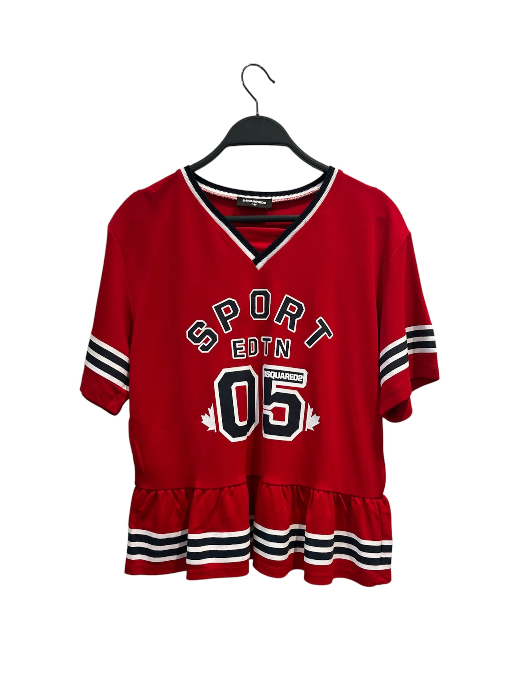 DSQUARED2/SS Blouse/XS/Rayon/RED/ view 1