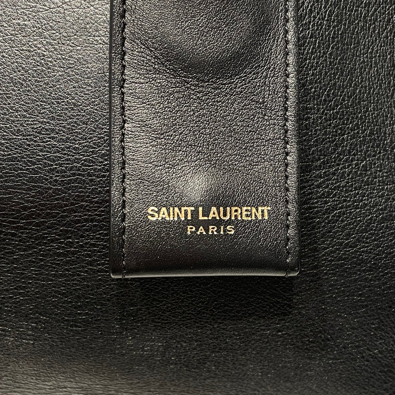 SAINT LAURENT/Cross Body Bag/Leather/BLK/Y clasp crossbody bag