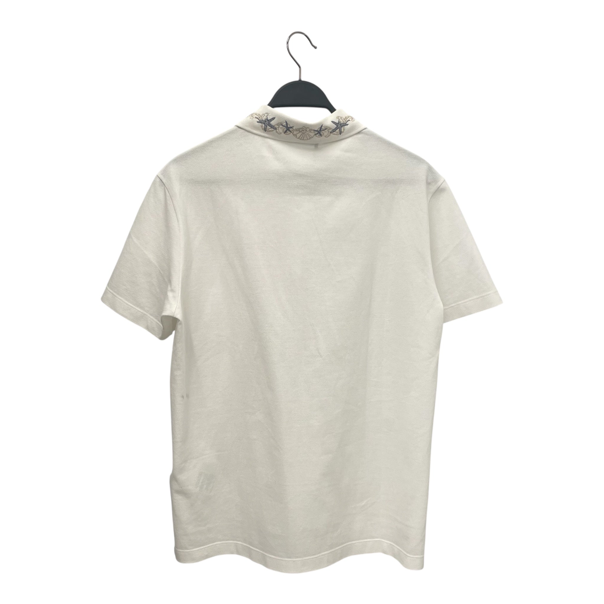 VERSACE/Polo Shirt/M/Cotton/WHT/BAROCCO SEA POLO SHIRT view 2