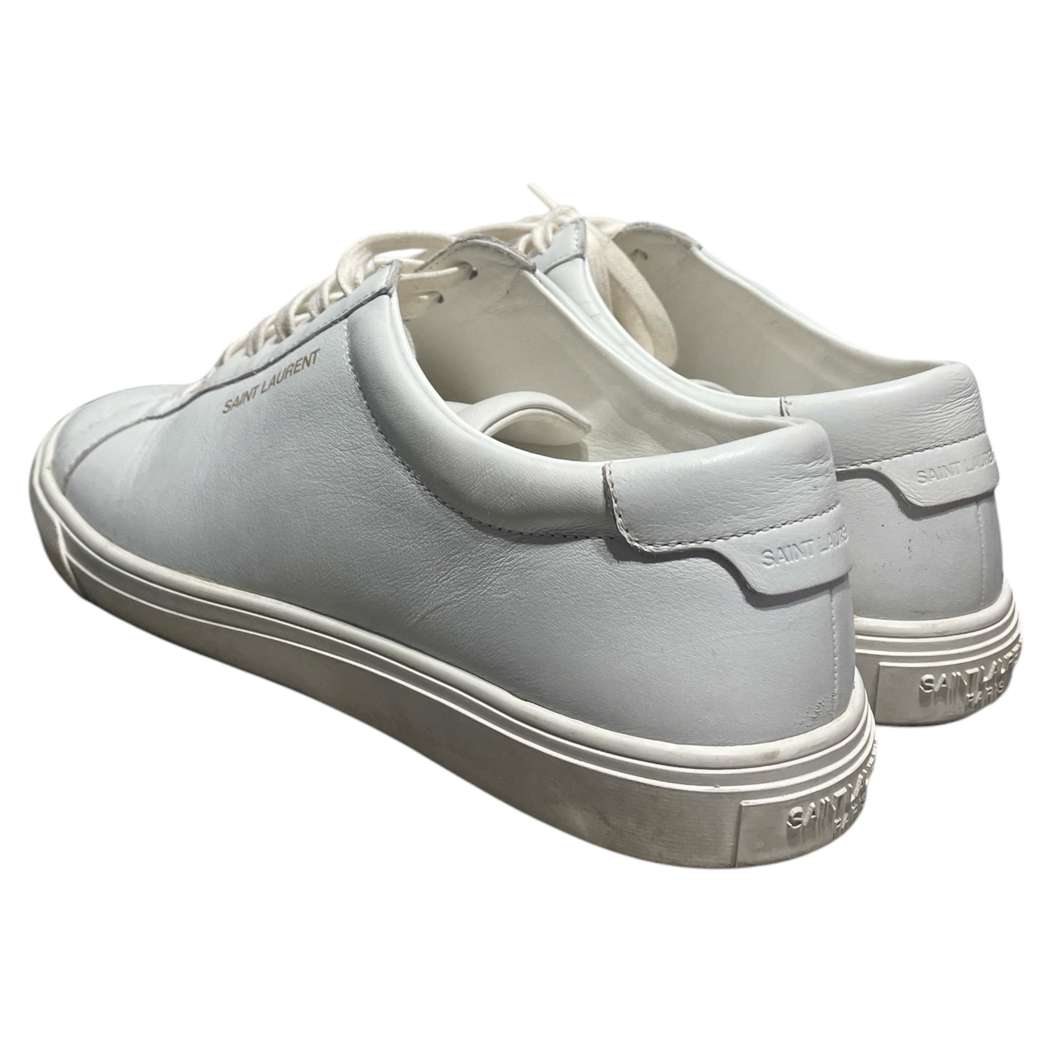 SAINT LAURENT/Low-Sneakers/EU 39/Leather/WHT/Andy sneakers view 2