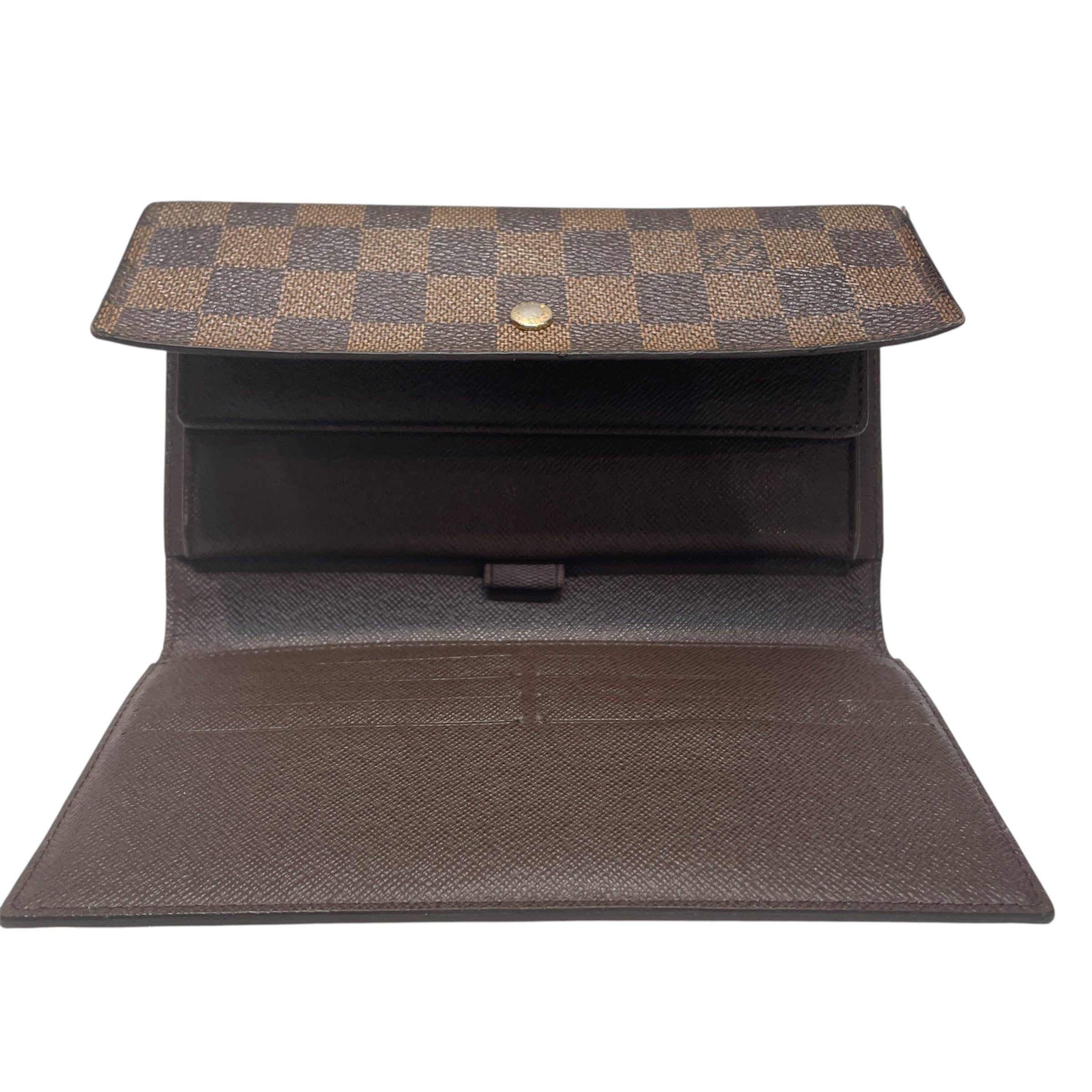 LOUIS VUITTON/Wallet/All Over Print/Leather/BRW/L's/DAMIER CANVAS view 4