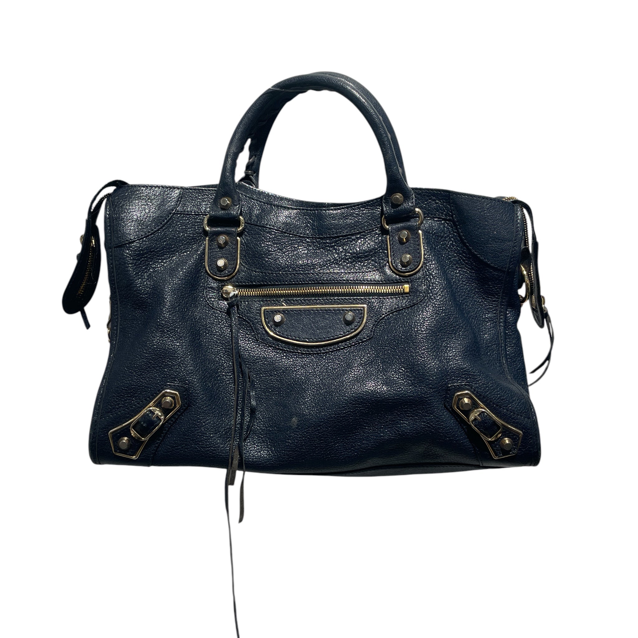 BALENCIAGA/Hand Bag/Leather/NVY/classic 3901604020 B 528147 view 1
