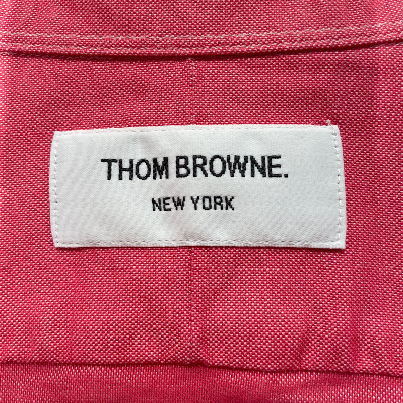 THOM BROWNE. NEW YORK/LS Blouse/2/Cotton/RED/