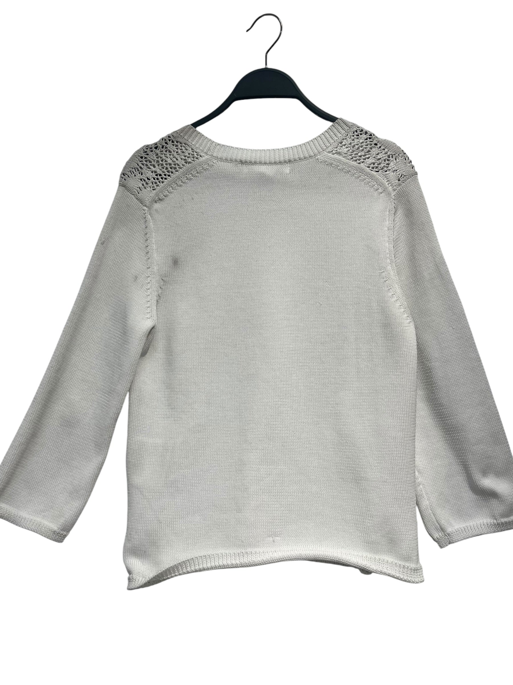 COMME des GARCONS COMME des GARCONS/Sweatshirt/M/Cotton/WHT/KNIT view 2