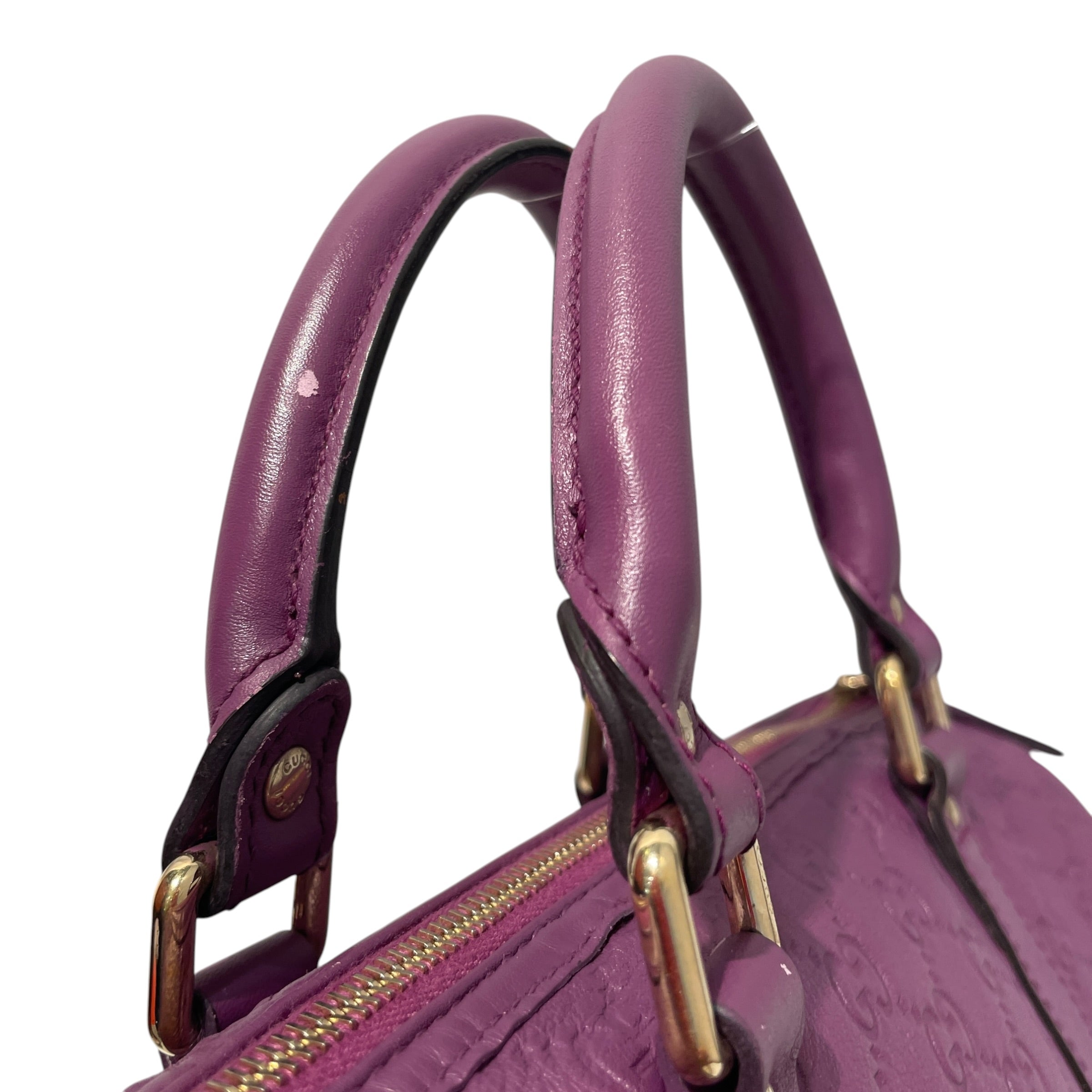 GUCCI/Hand Bag/Monogram/Leather/PPL/Medium Guccisima Joy Bag view 4