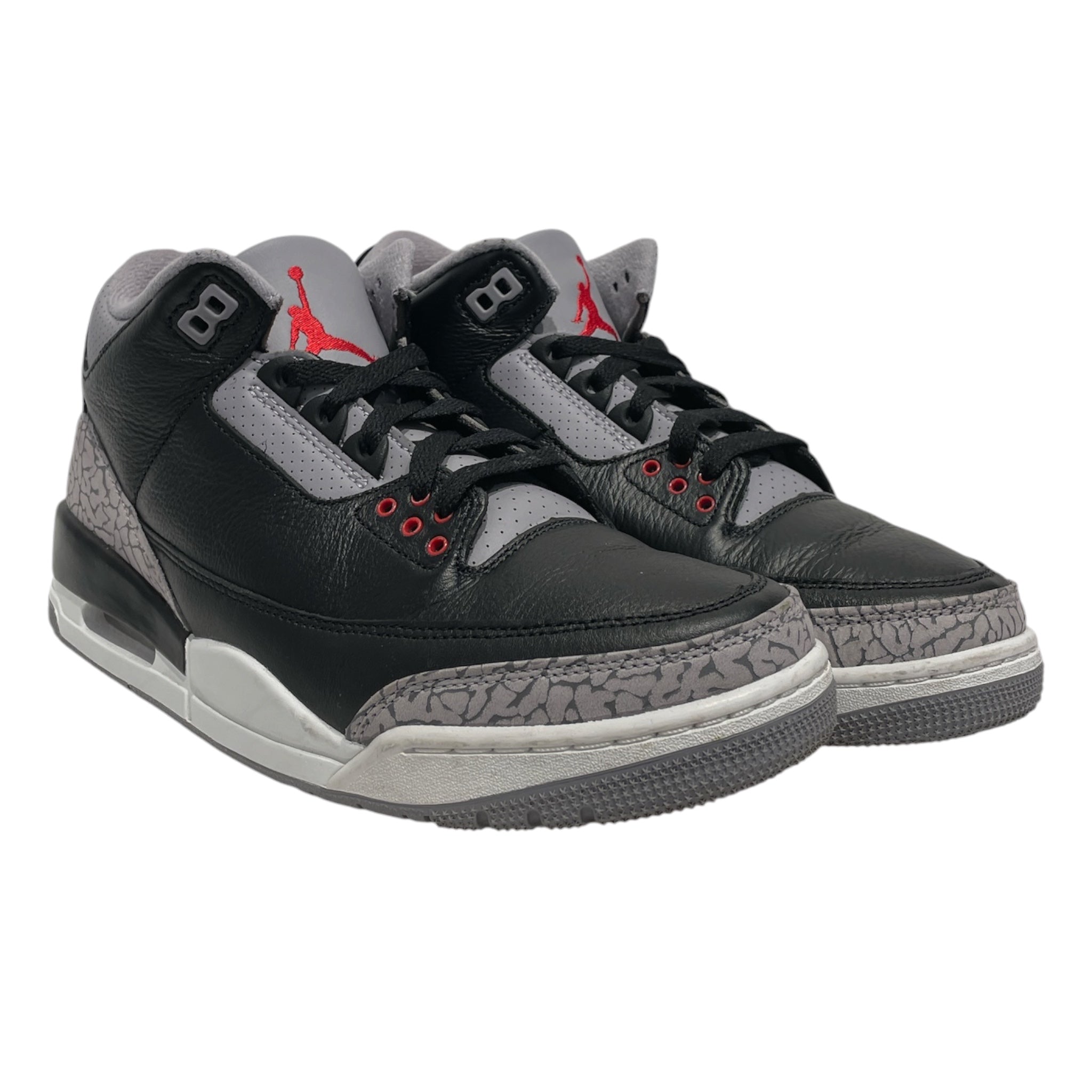 NIKE/AIR JORDAN 3/Hi-Sneakers/US 9/Leather/BLK/DN3707-010 view 1