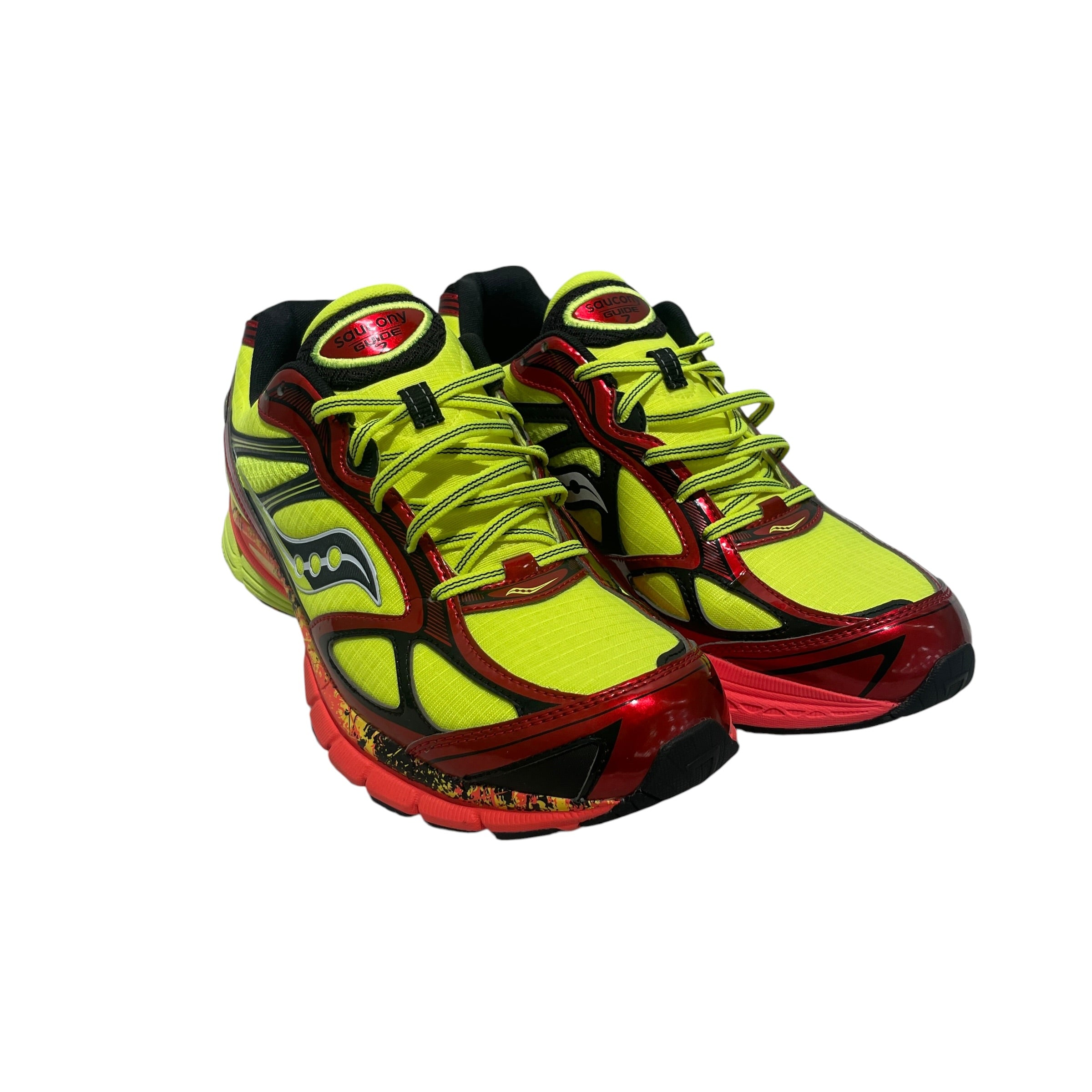 SAUCONY/Low-Sneakers/US 10.5/Stripe/Nylon/YEL/ view 1