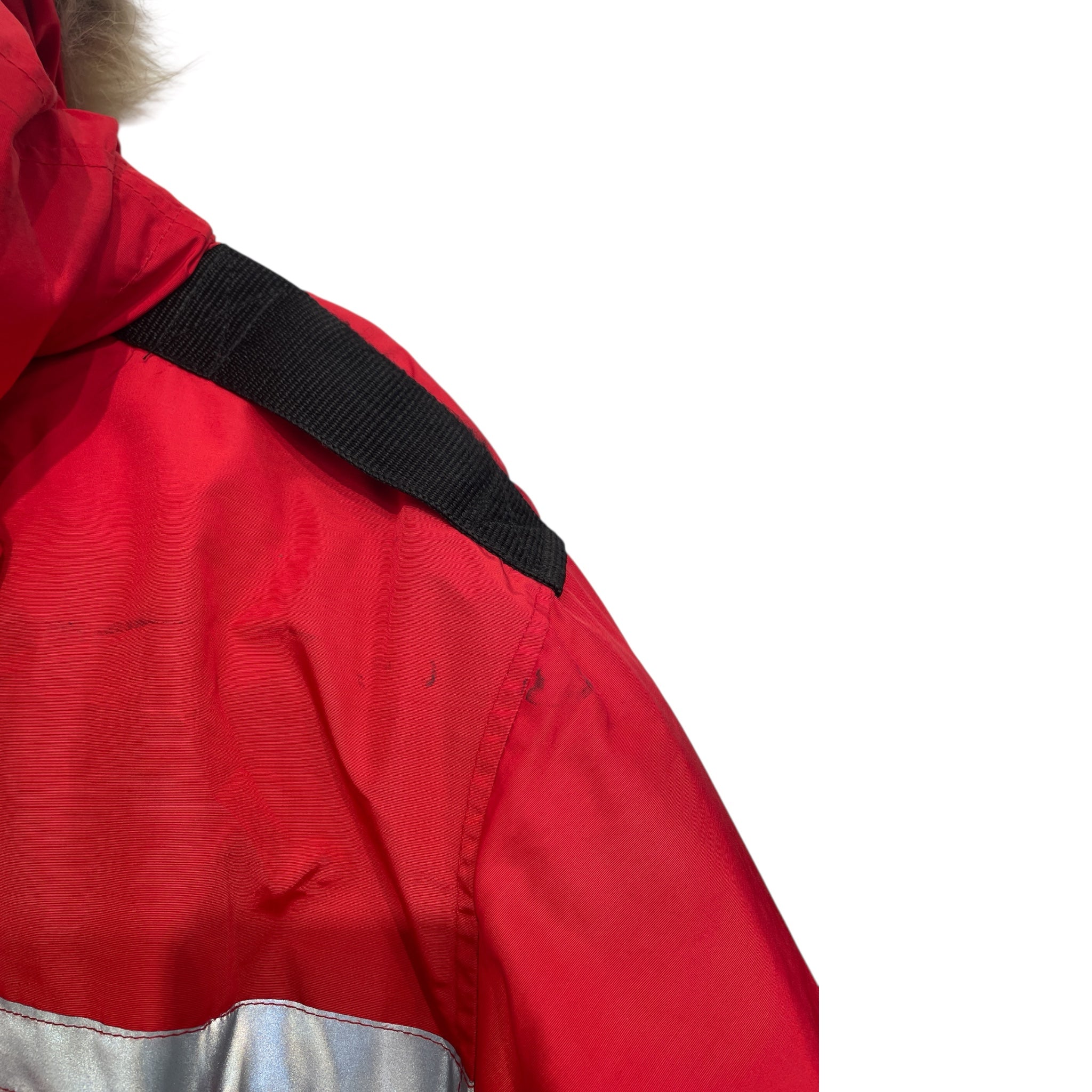 Snow Goose/Puffer Jkt/L/Polyester/RED/Snow Goose view 5