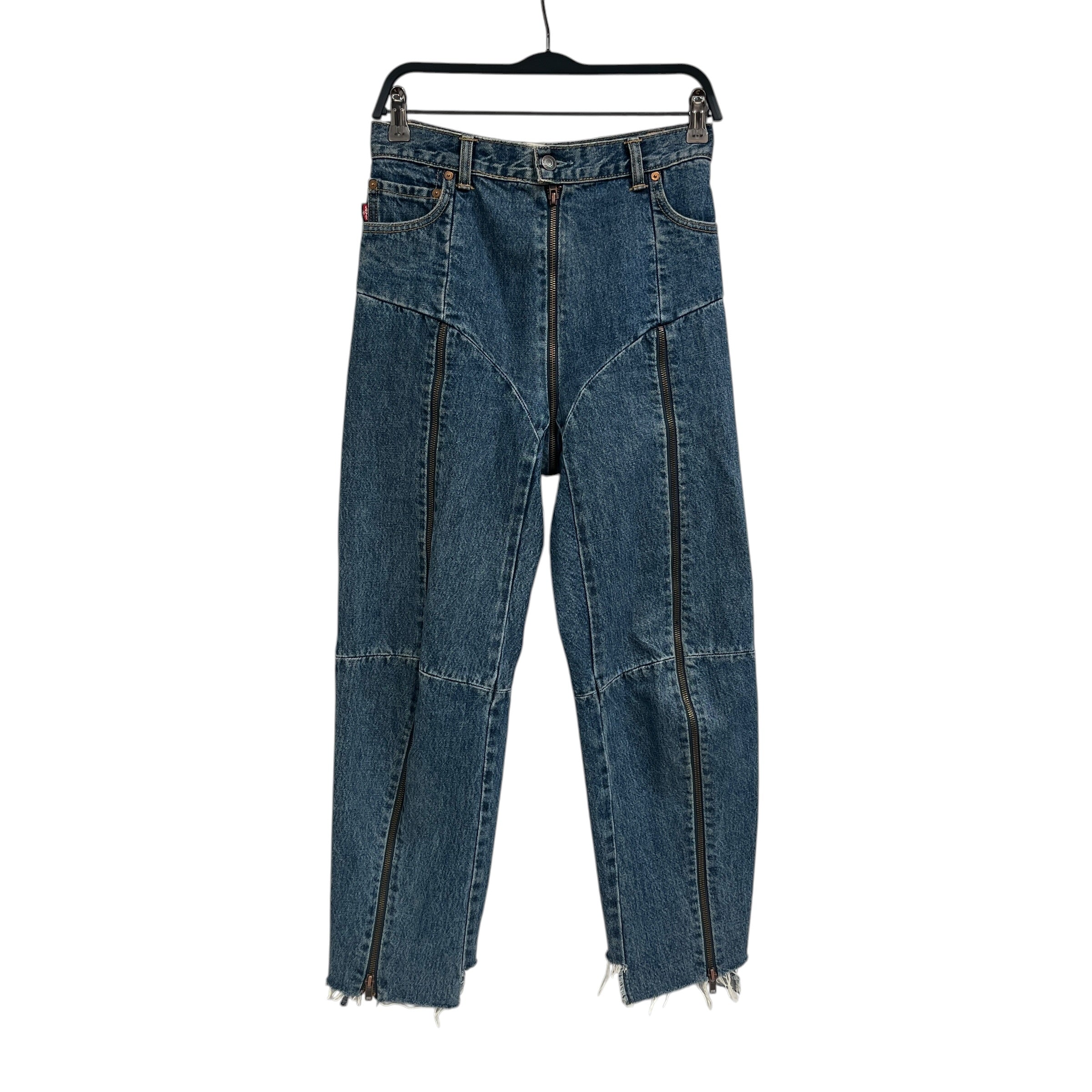 VETEMENTS/Straight Pants/XS/Denim/IDG/Levi's Zipper Pants view 1