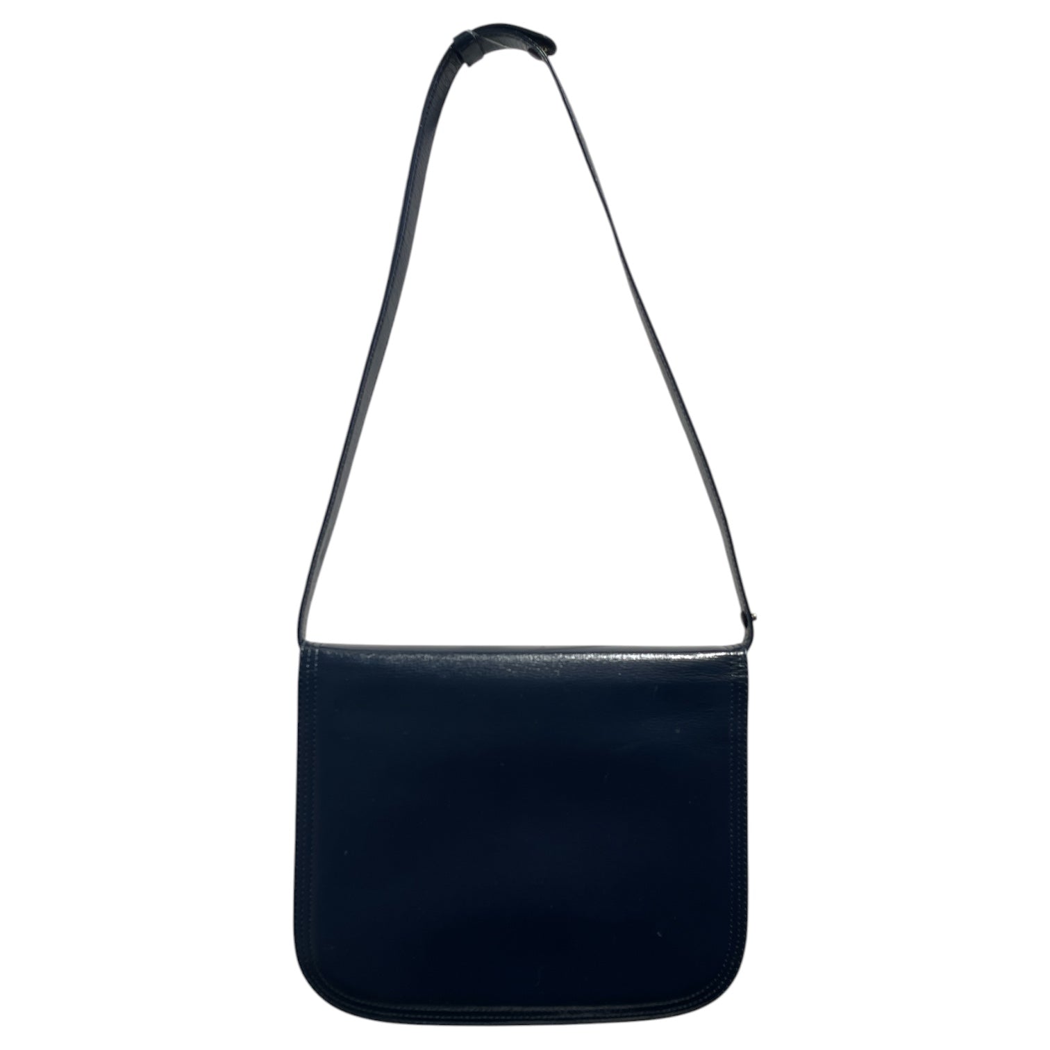 YVES SAINT LAURENT/Bag/Leather/BLU/Top Handle Blue view 2
