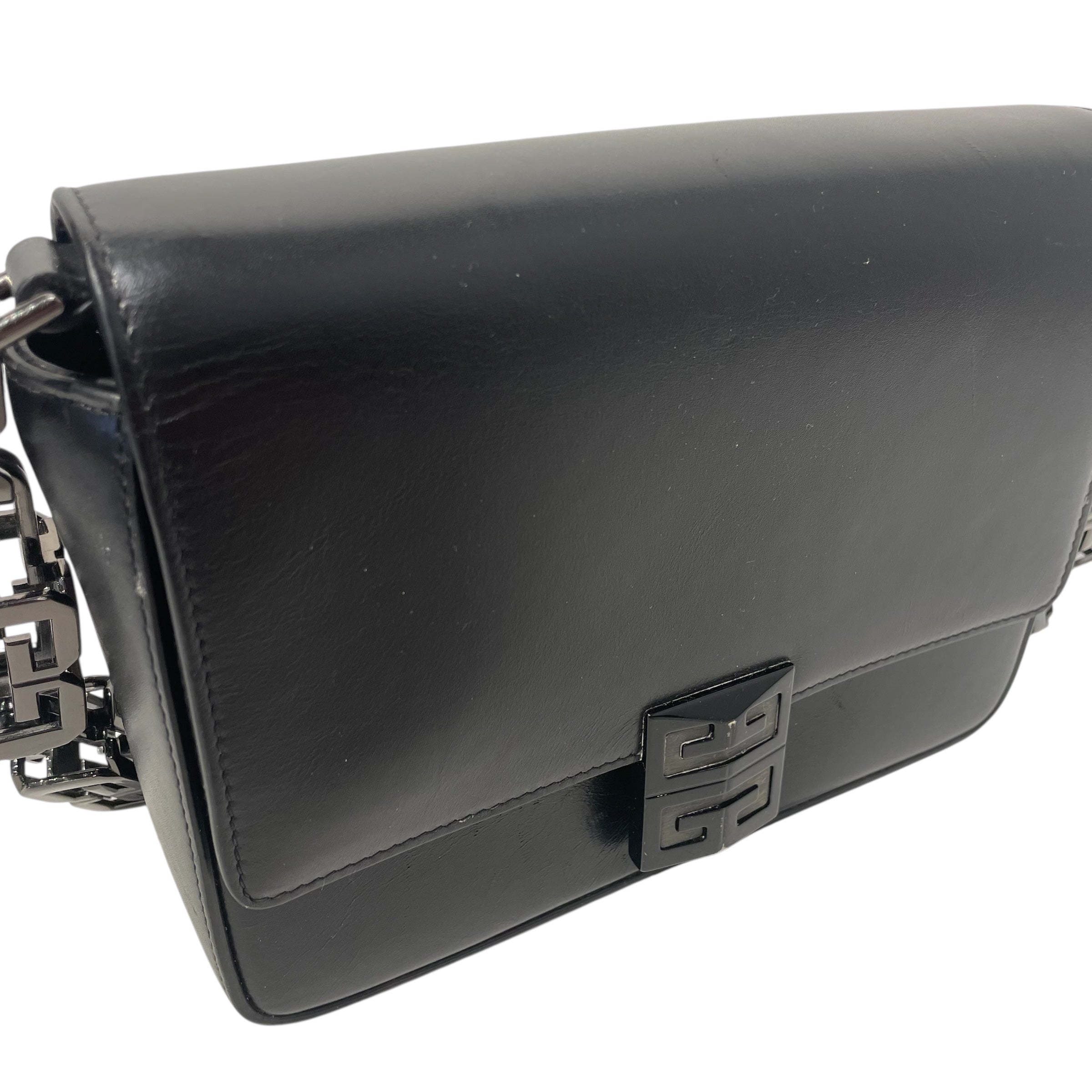 GIVENCHY/Bag/Leather/BLK/givenchy GG chain link bag view 7