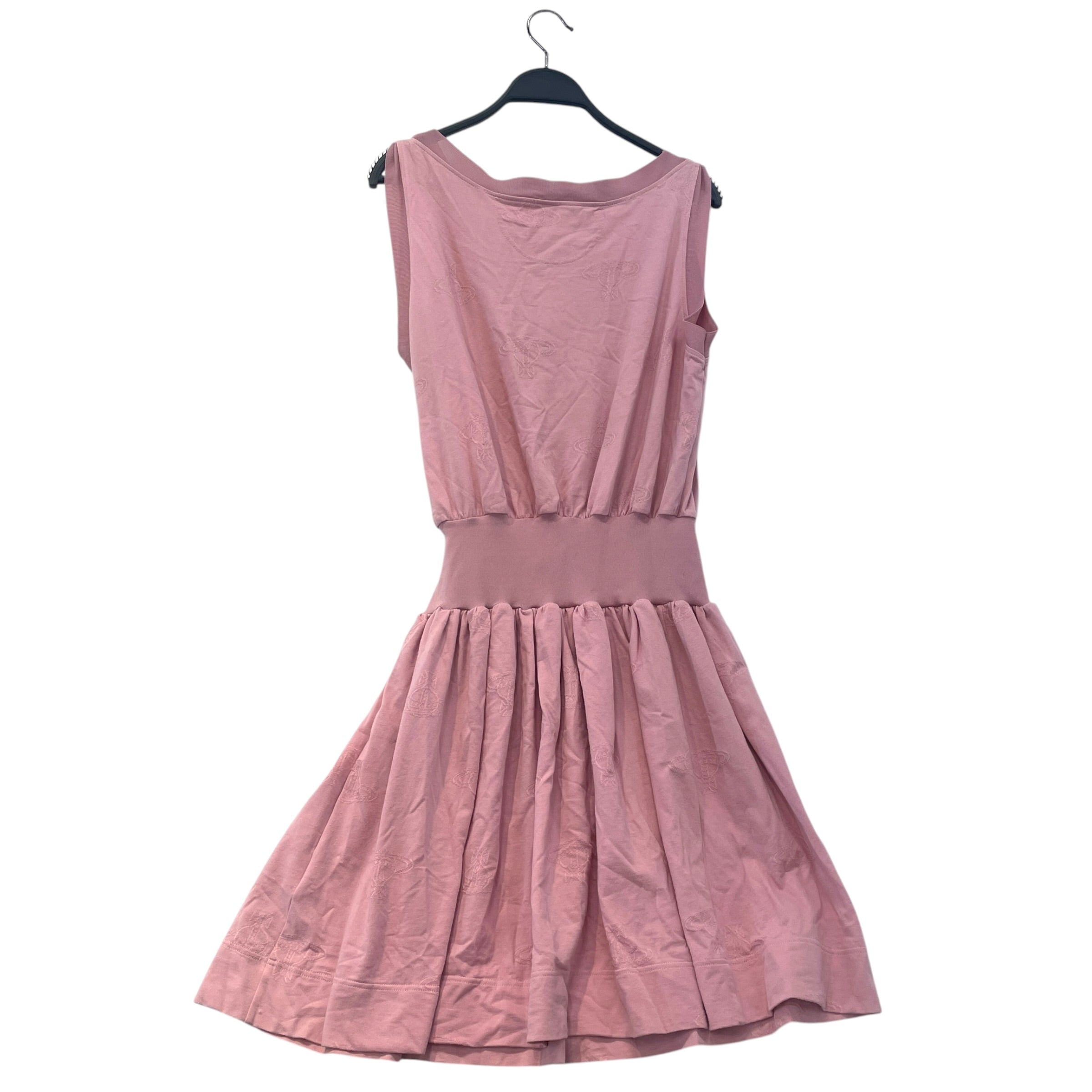 Vivienne Westwood RED LABEL/SL Dress/2/Cotton/PNK/w/ embroidered decoration view 2