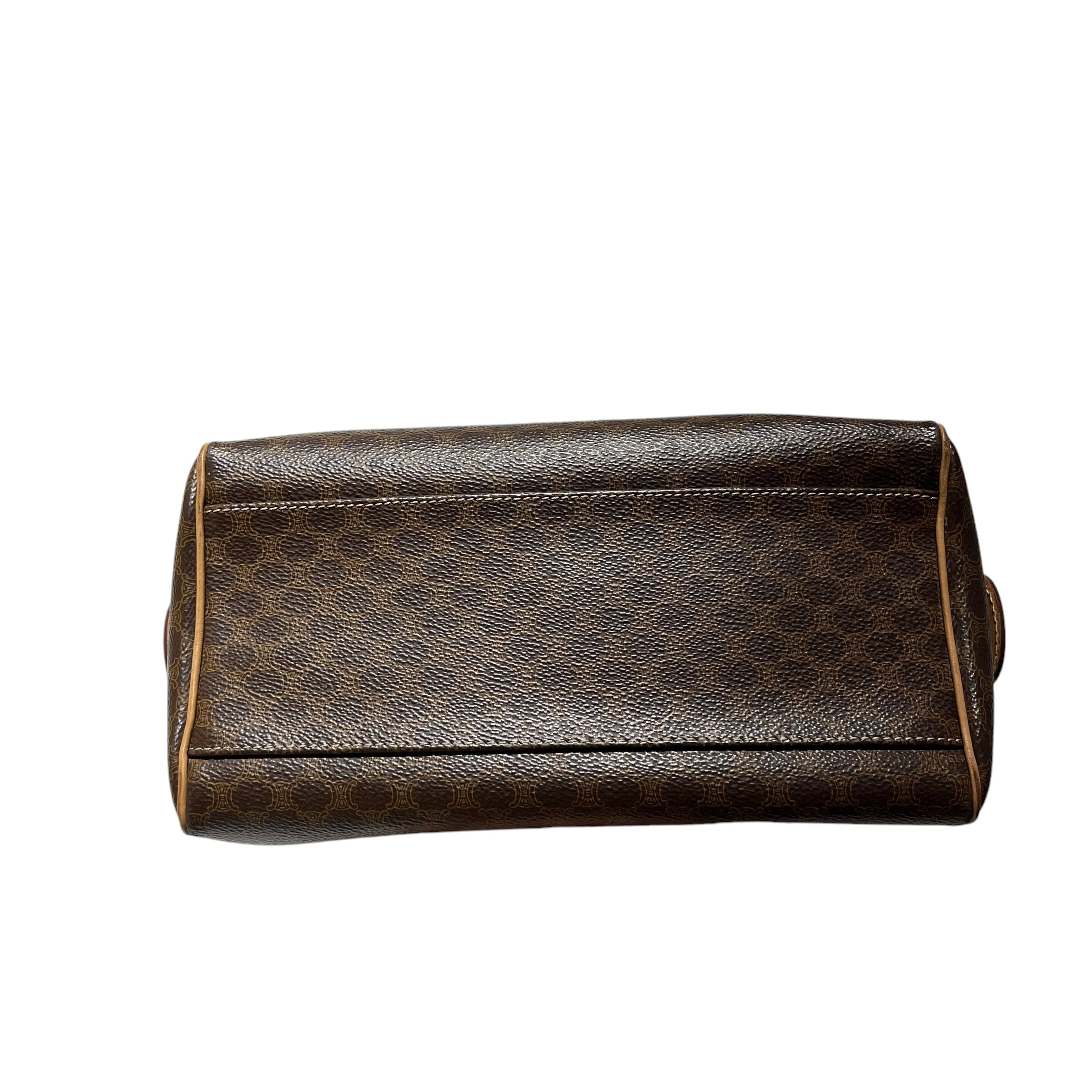 CELINE/Boston Bag/Monogram/Leather/BRW/Macadam Mini Boston view 3