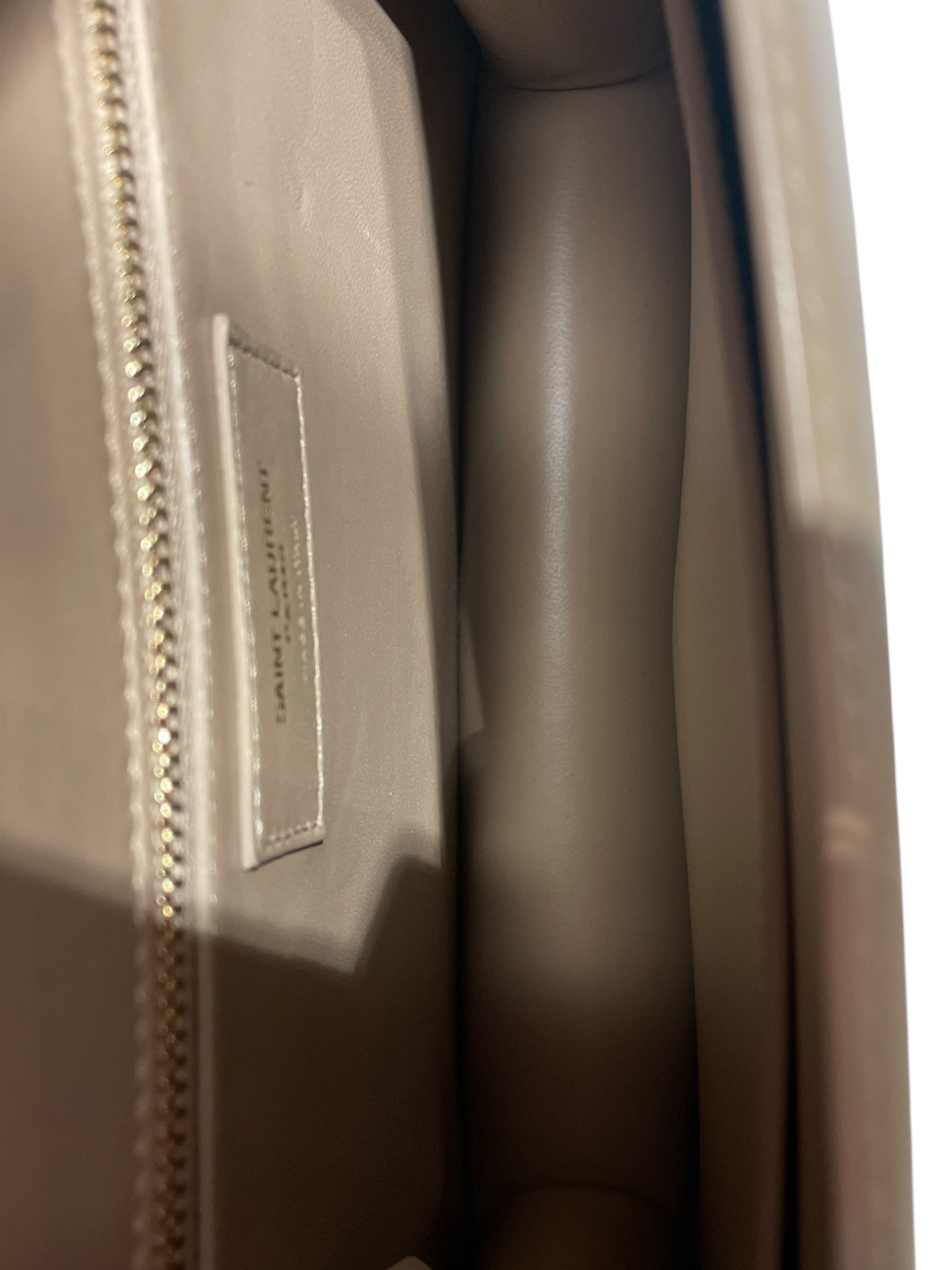 SAINT LAURENT/Cross Body Bag/Leather/CRM/La Carre view 4