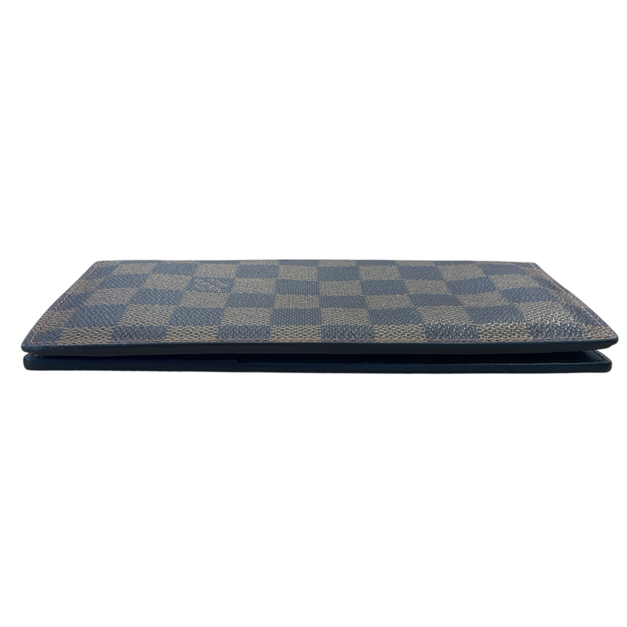 LOUIS VUITTON/Wallet/Monogram/Leather/BRW/BROWN CHECK/ GOLD INNER ZIP view 3