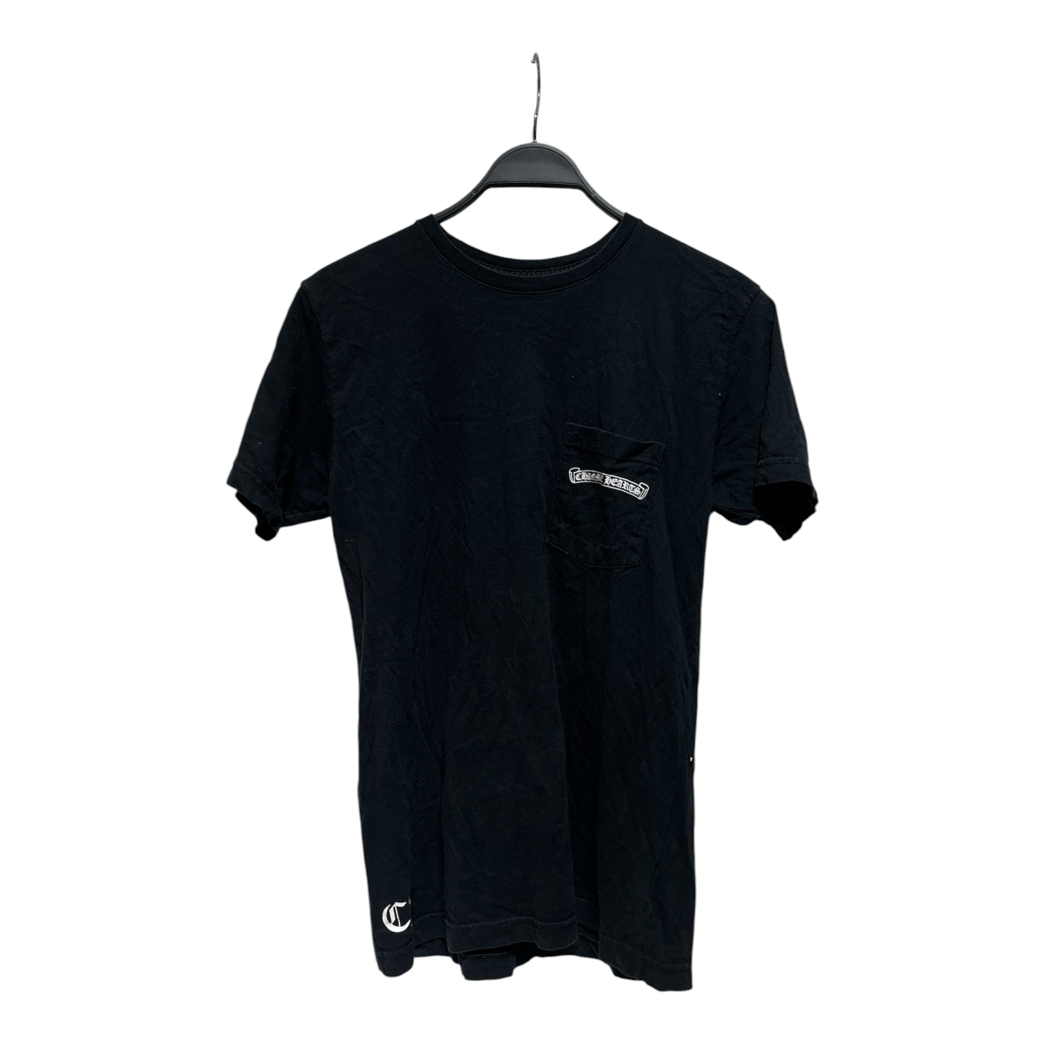 CHROME HEARTS/T-Shirt/M/Cotton/BLK/Cemetery Graphic view 1