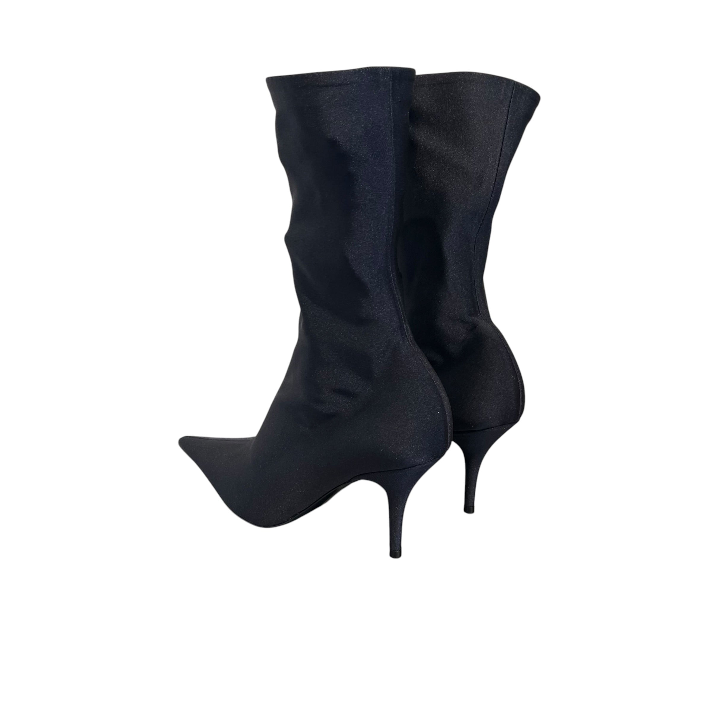 BALENCIAGA/Boots/EU 37/Cotton/BLK/ view 2