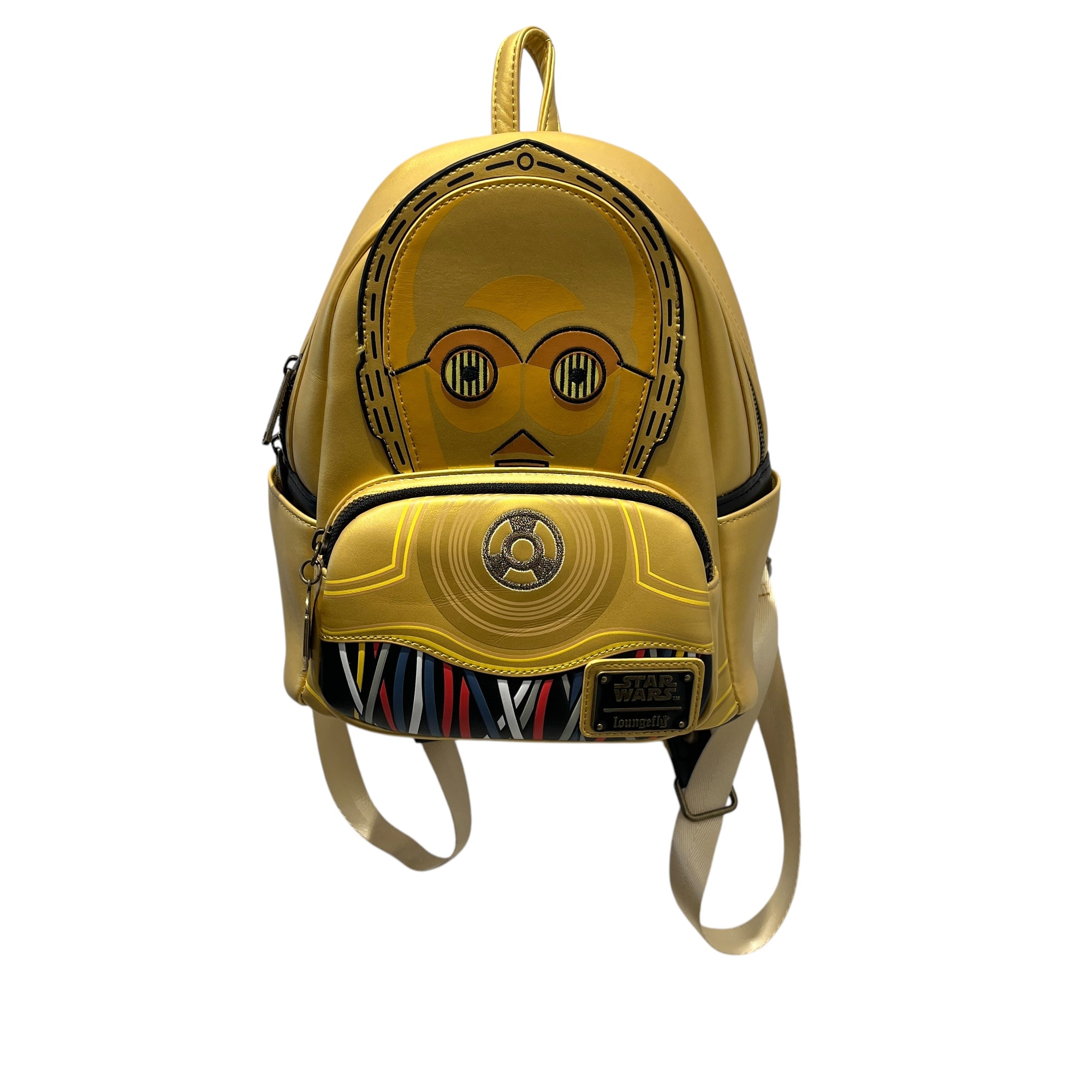 Loungefly/Backpack/MLT/starwars- gold robot view 1