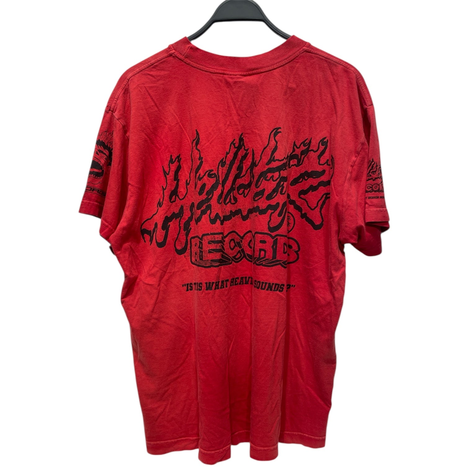 HELLSTAR/T-Shirt/L/Cotton/RED/SILVER HELLSTAR RECORDS view 2