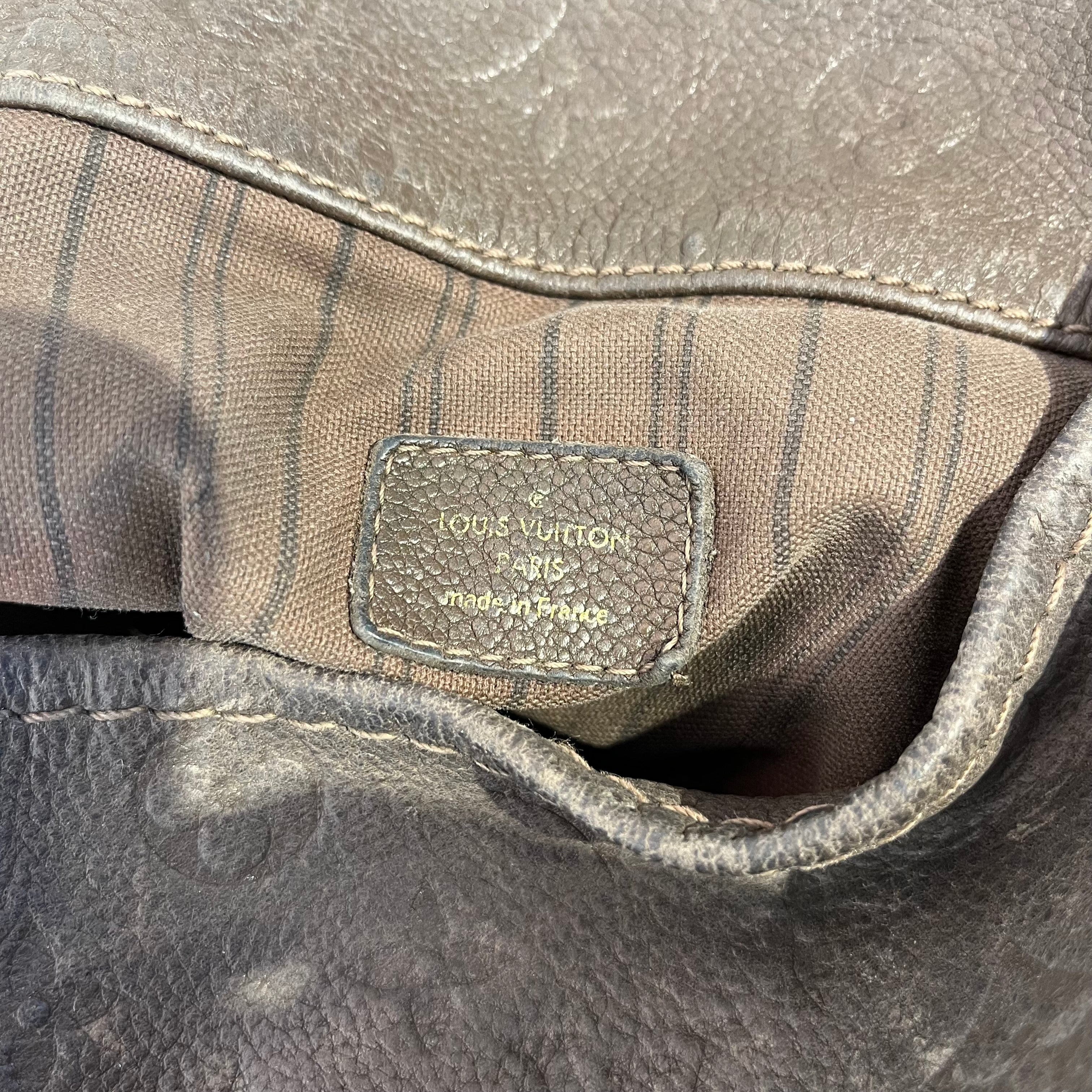 LOUIS VUITTON/Tote Bag/Leather/BRW/empreinte artsy mm bag view 3