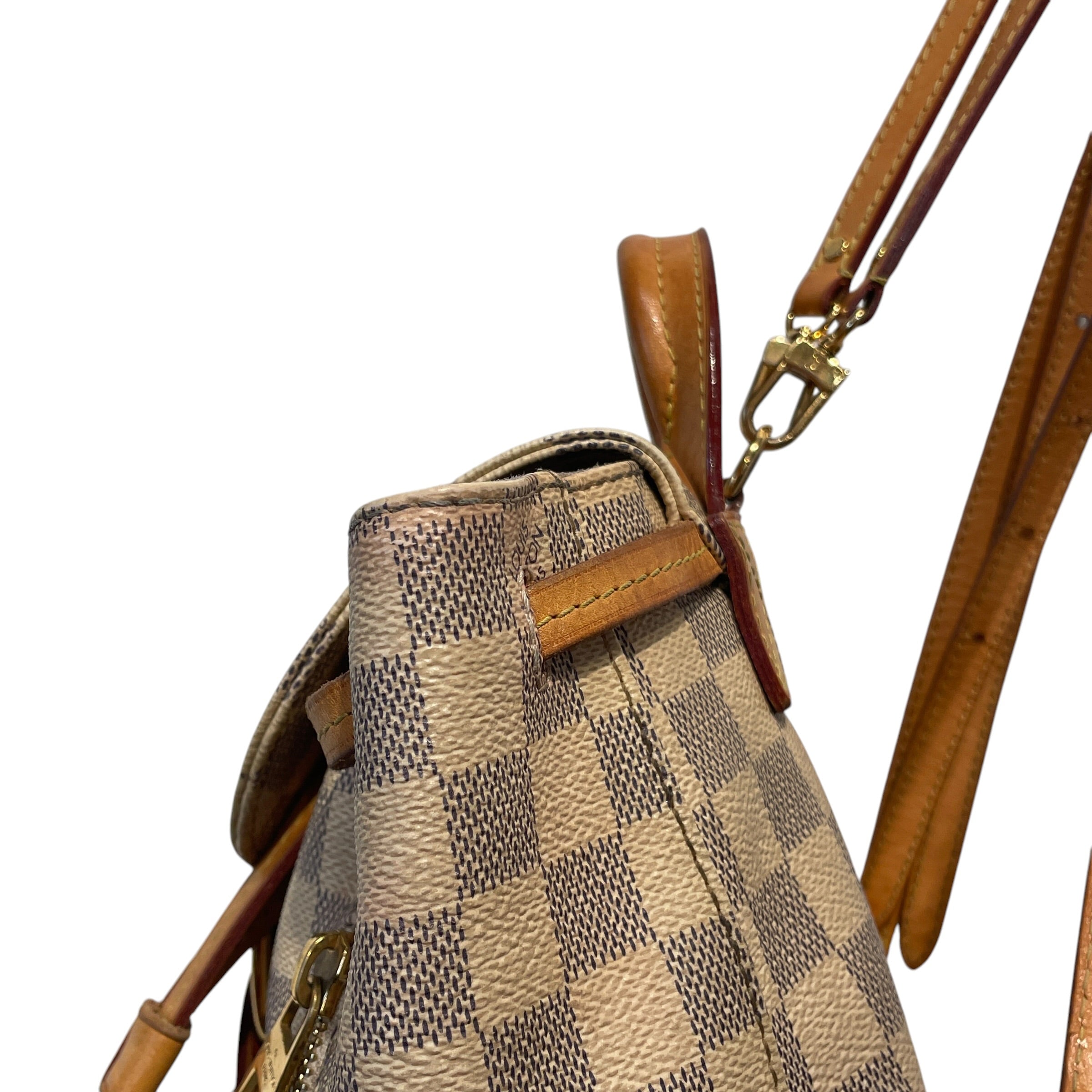 LOUIS VUITTON/Backpack/Hombre Check/CRM/DAMIER AZUR SPERONE BB view 7