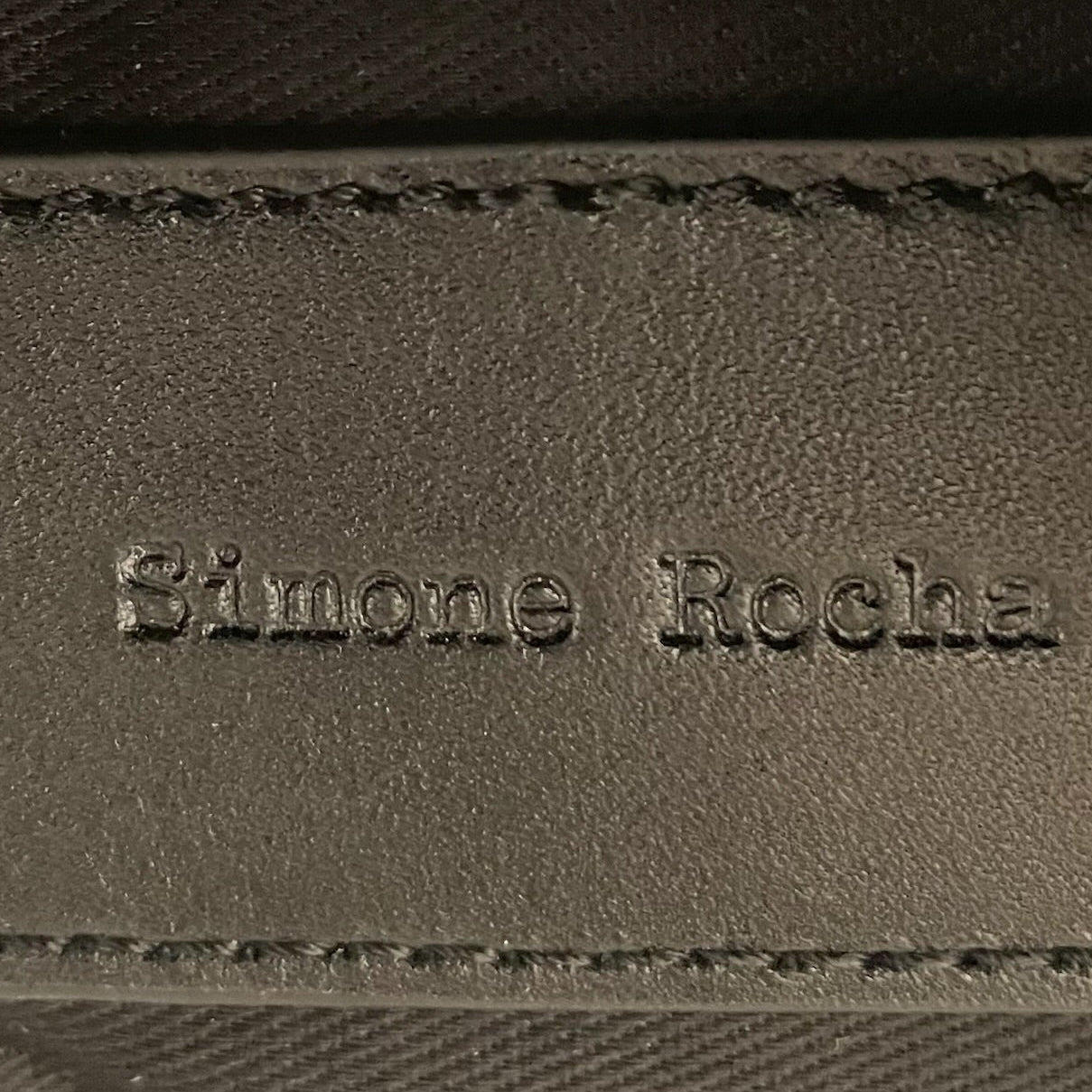 SIMONE ROCHA/Hand Bag/Nylon/BLK/ view 4
