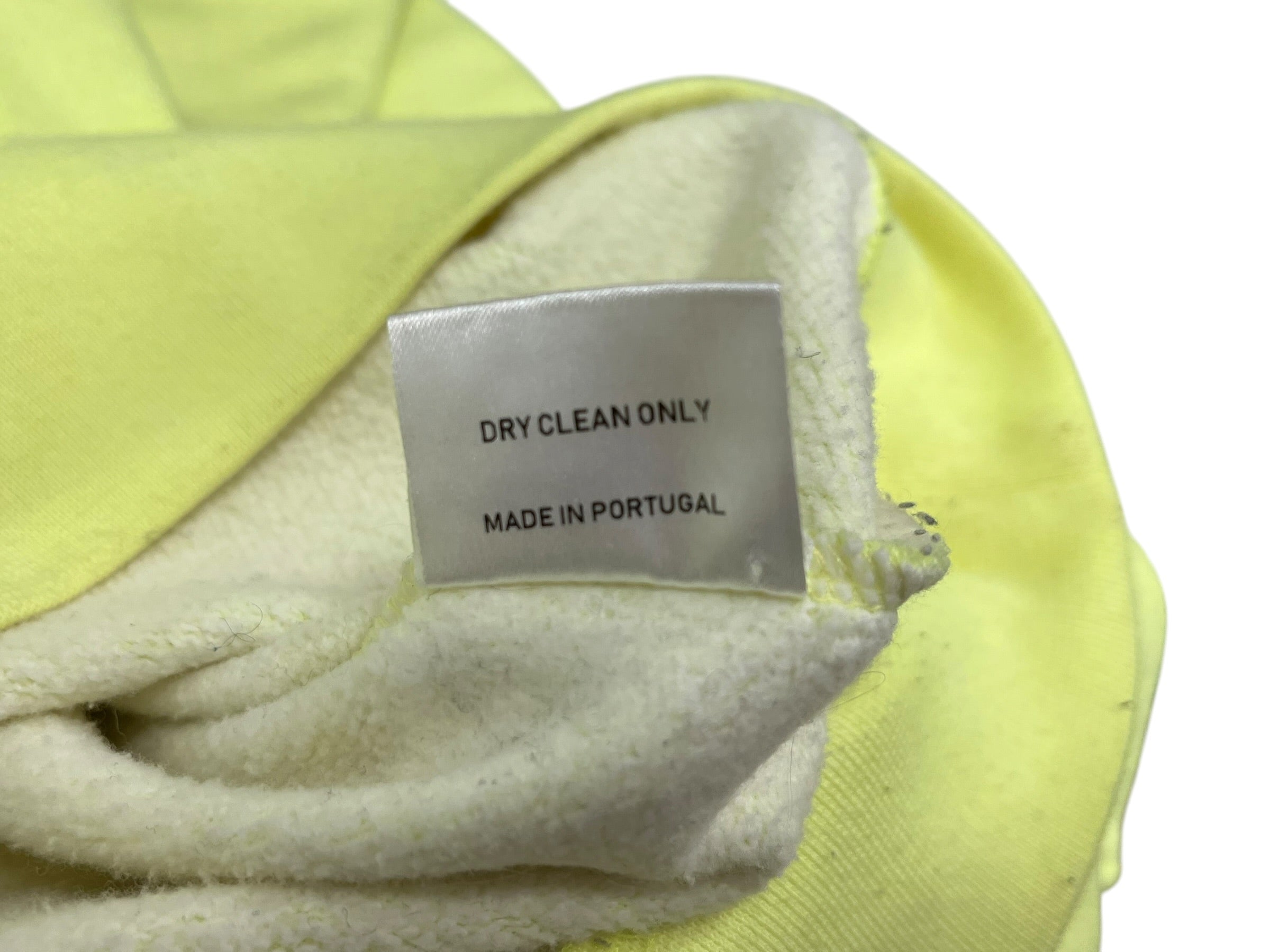 MARTINE ROSE/Sweater/S/Cotton/YEL/neon 90-91 crewneck view 5