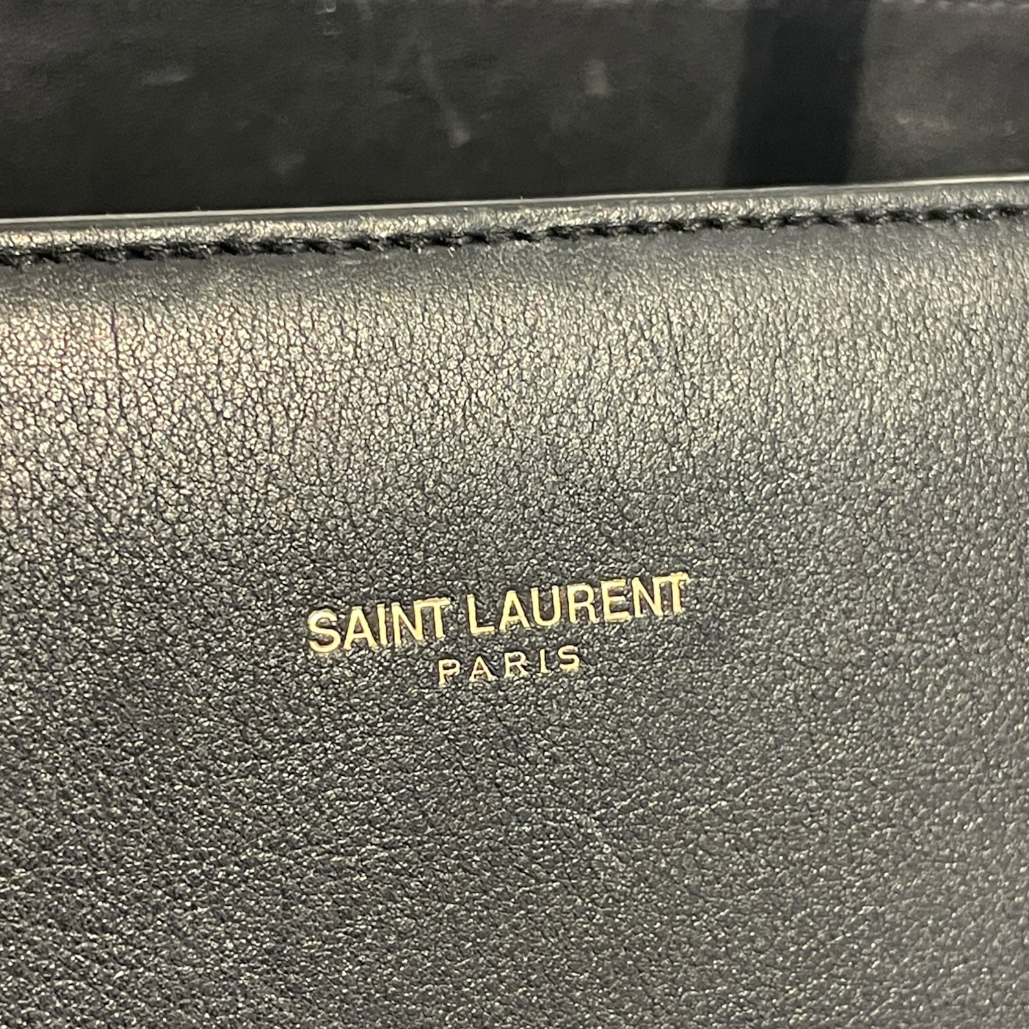 SAINT LAURENT/Hand Bag/Leather/BLK/Sac De Jour view 5