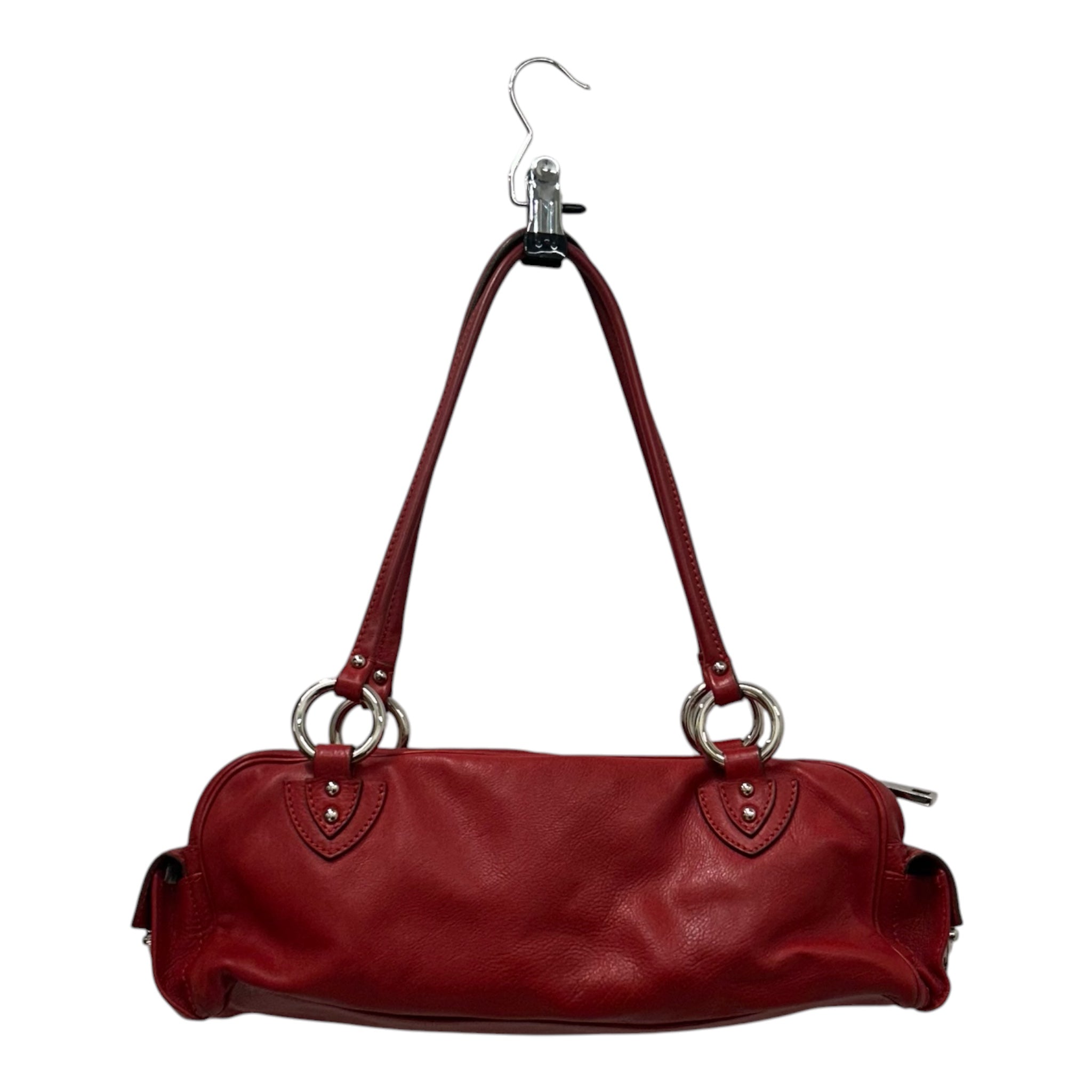 MARC JACOBS/Bag/Leather/RED/Red Leather Silver Hardware view 2