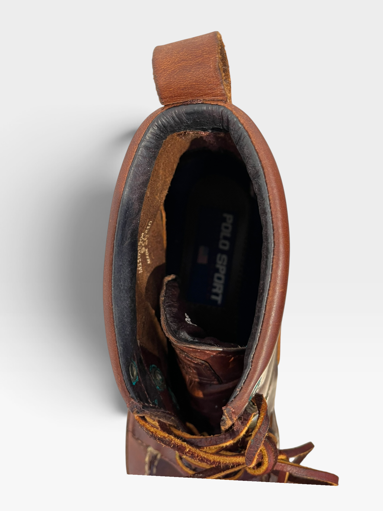 POLO SPORT/Boots/US 9.5/Leather/BRW/Leather Laces view 3