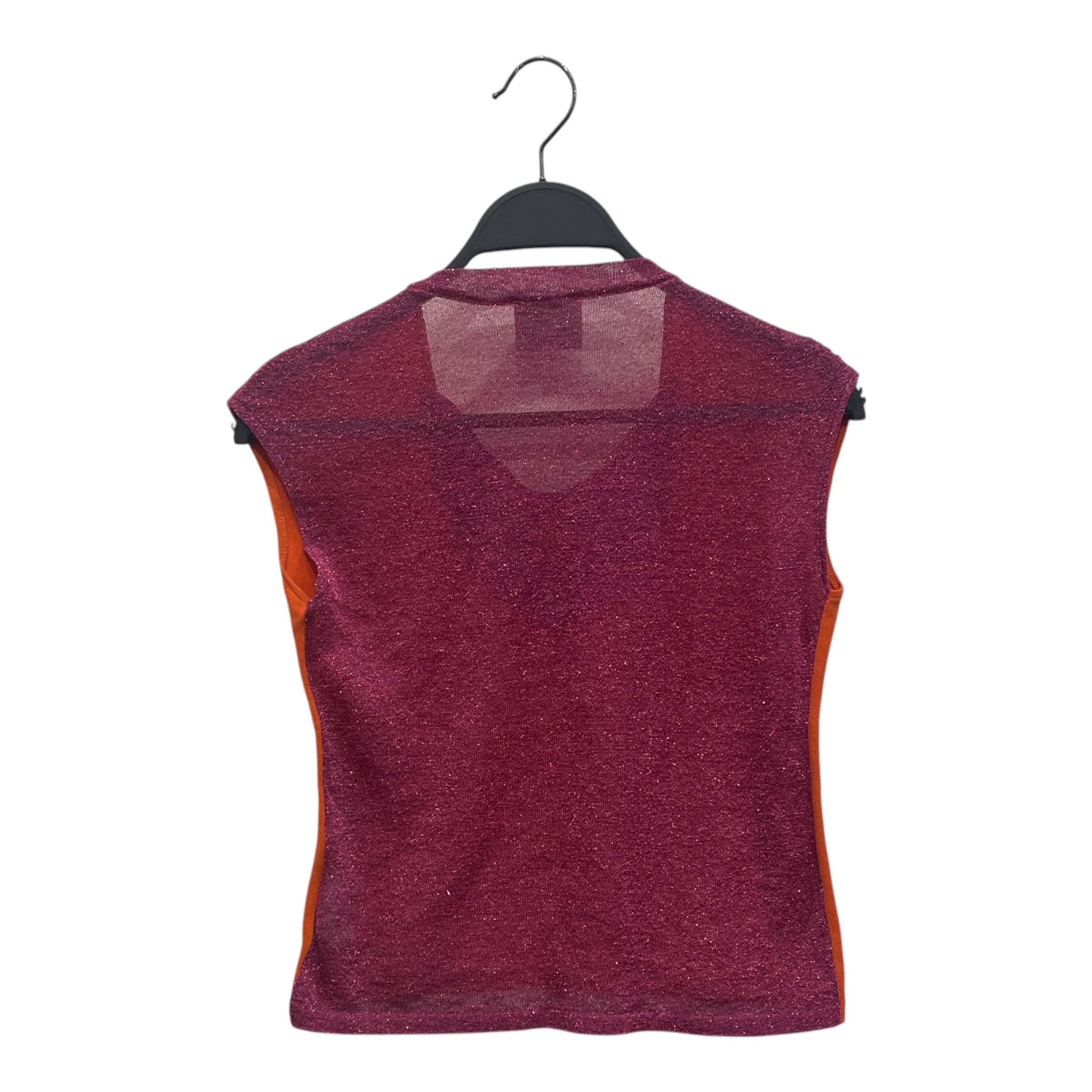 VERSACE/Vintage/T-Shirt/M/Rayon/ORN/SPARKLY PINK BACK PANEL view 2