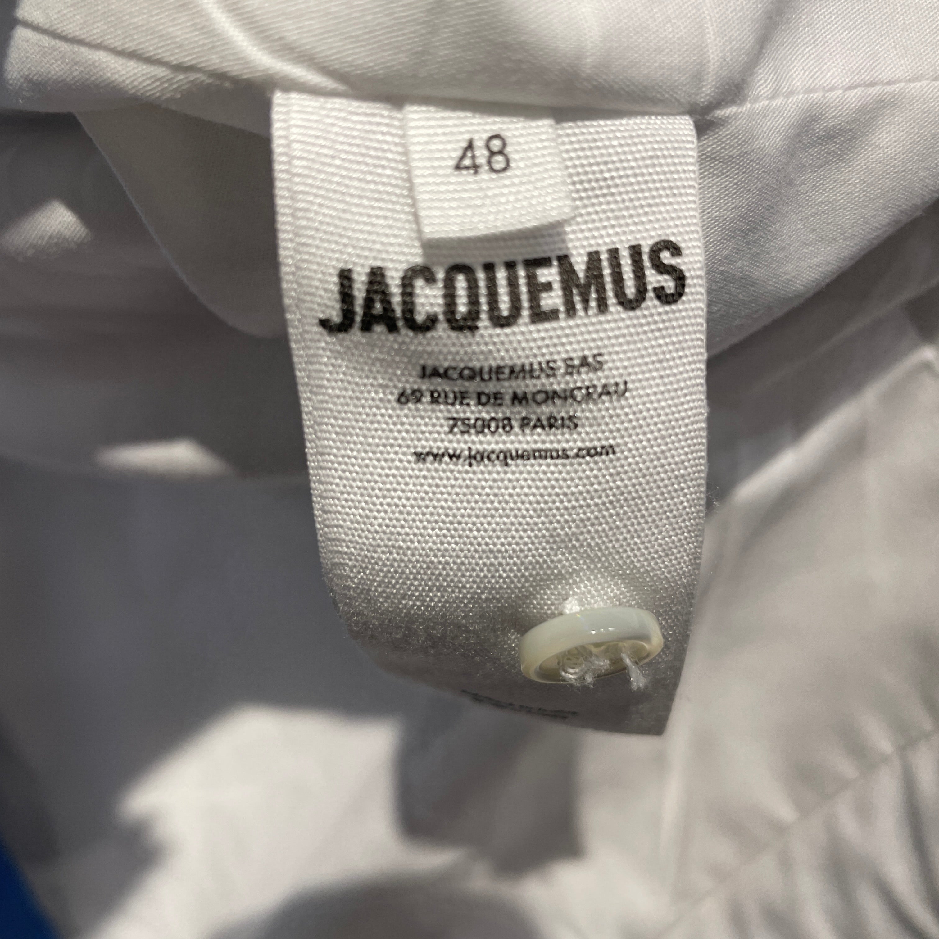 JACQUEMUS/LS Shirt/48/Cotton/BLU/Stripe/LA CHEMISE SHIRT JACKET view 5