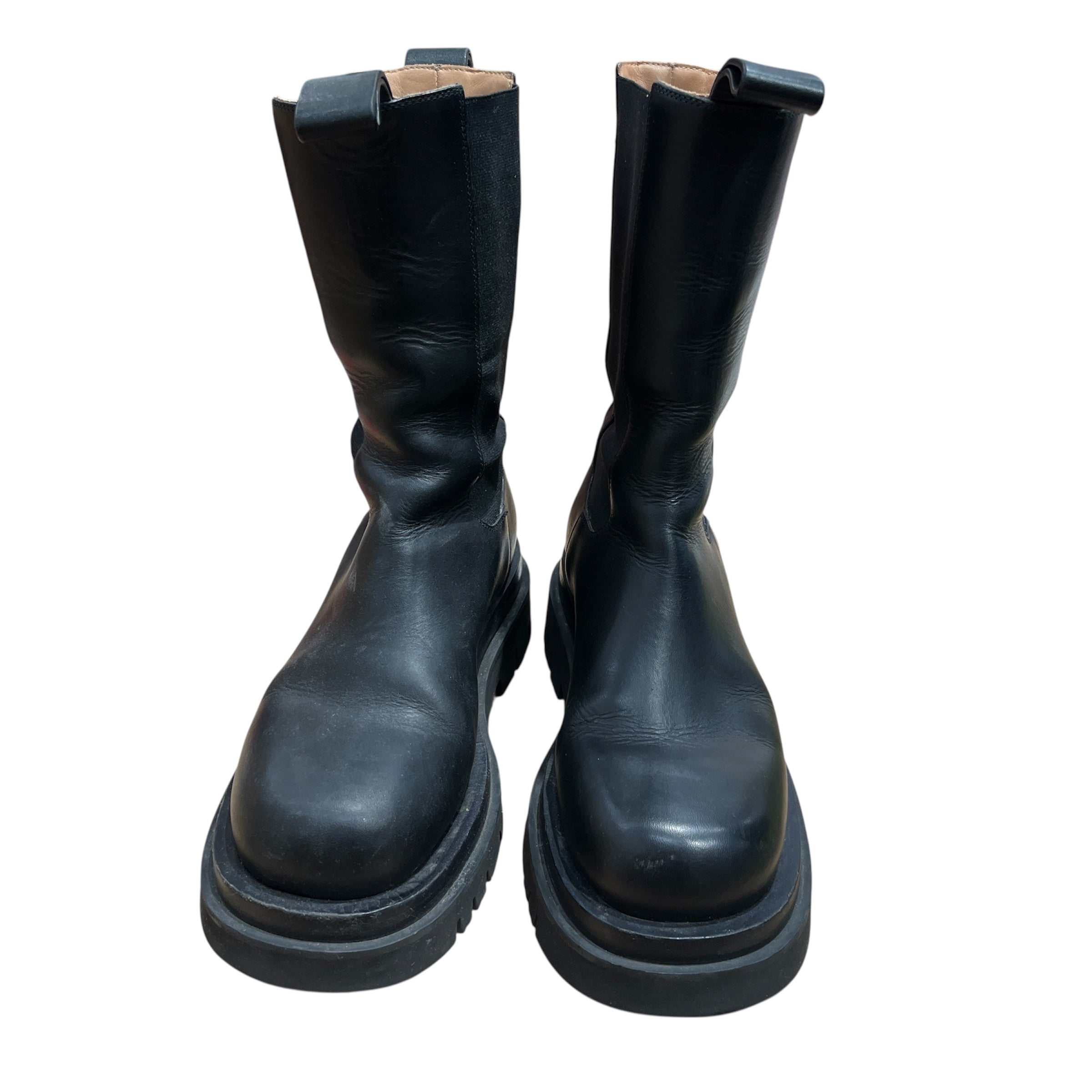 BOTTEGA VENETA/Boots/EU 35/Stripe/Leather/BLK/COMBAT view 3
