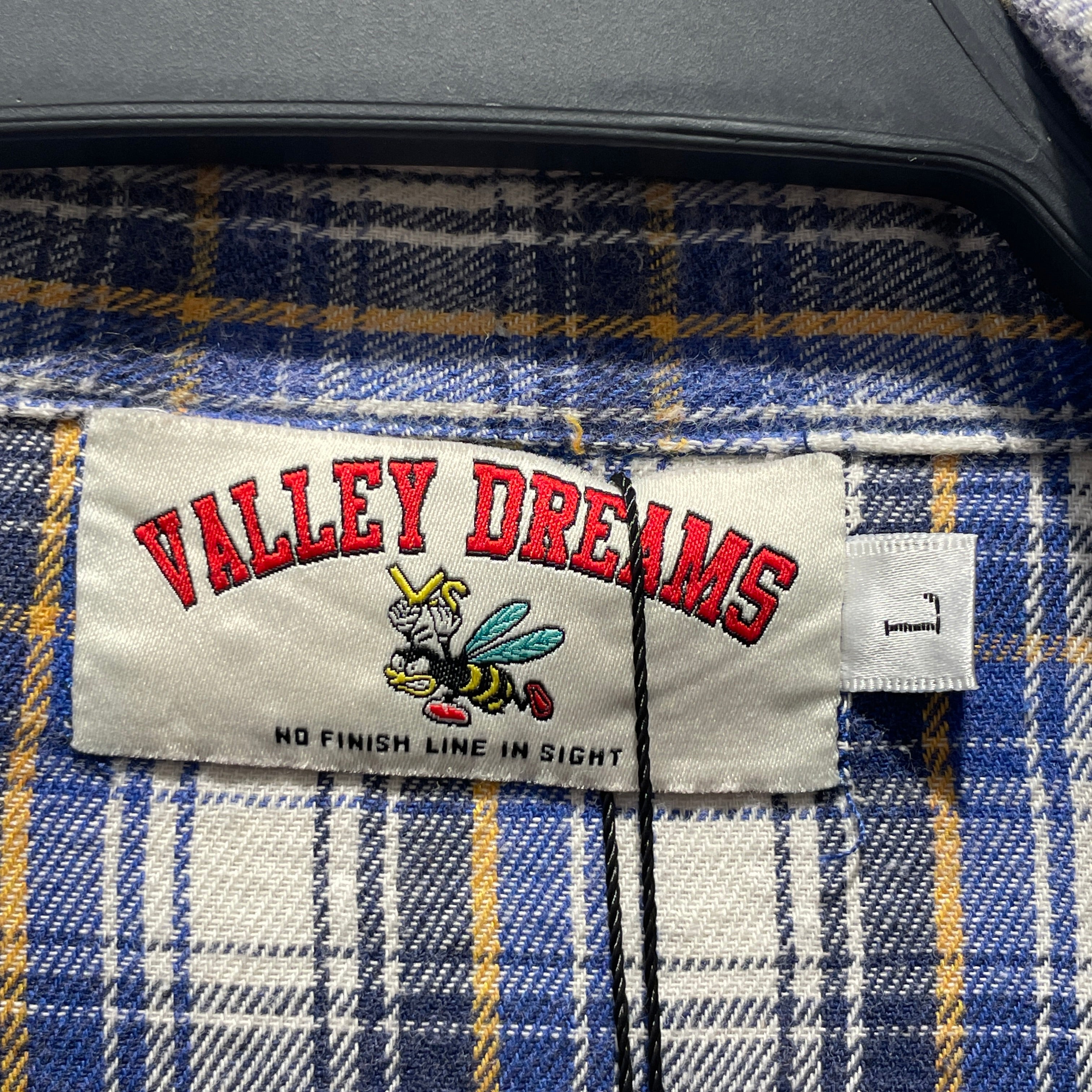 Vale/LS Shirt/L/Cotton/BLU/Plaid/Blizzard Flannel view 3