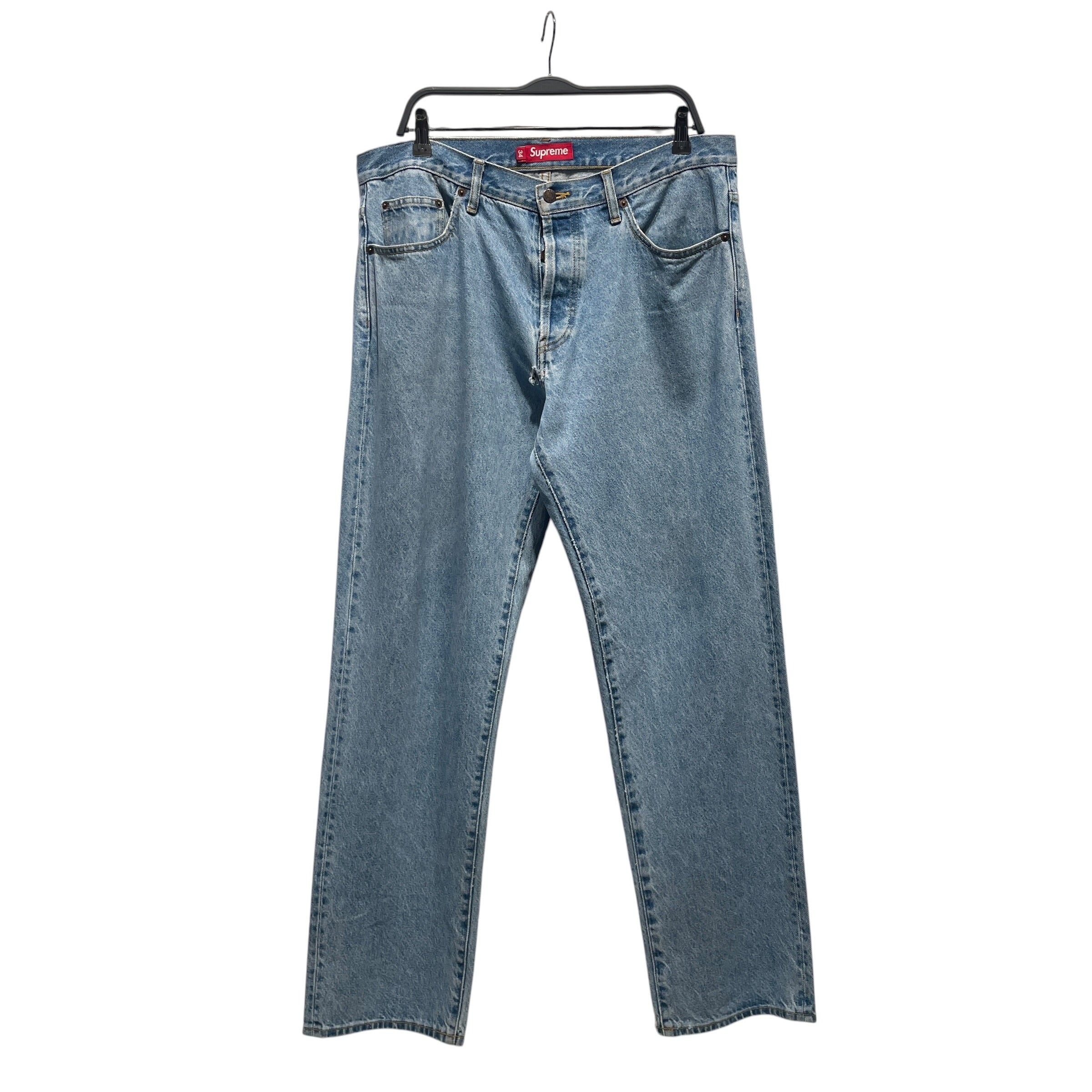 Supreme/Straight Pants/34/Denim/IDG/Basic jean view 1