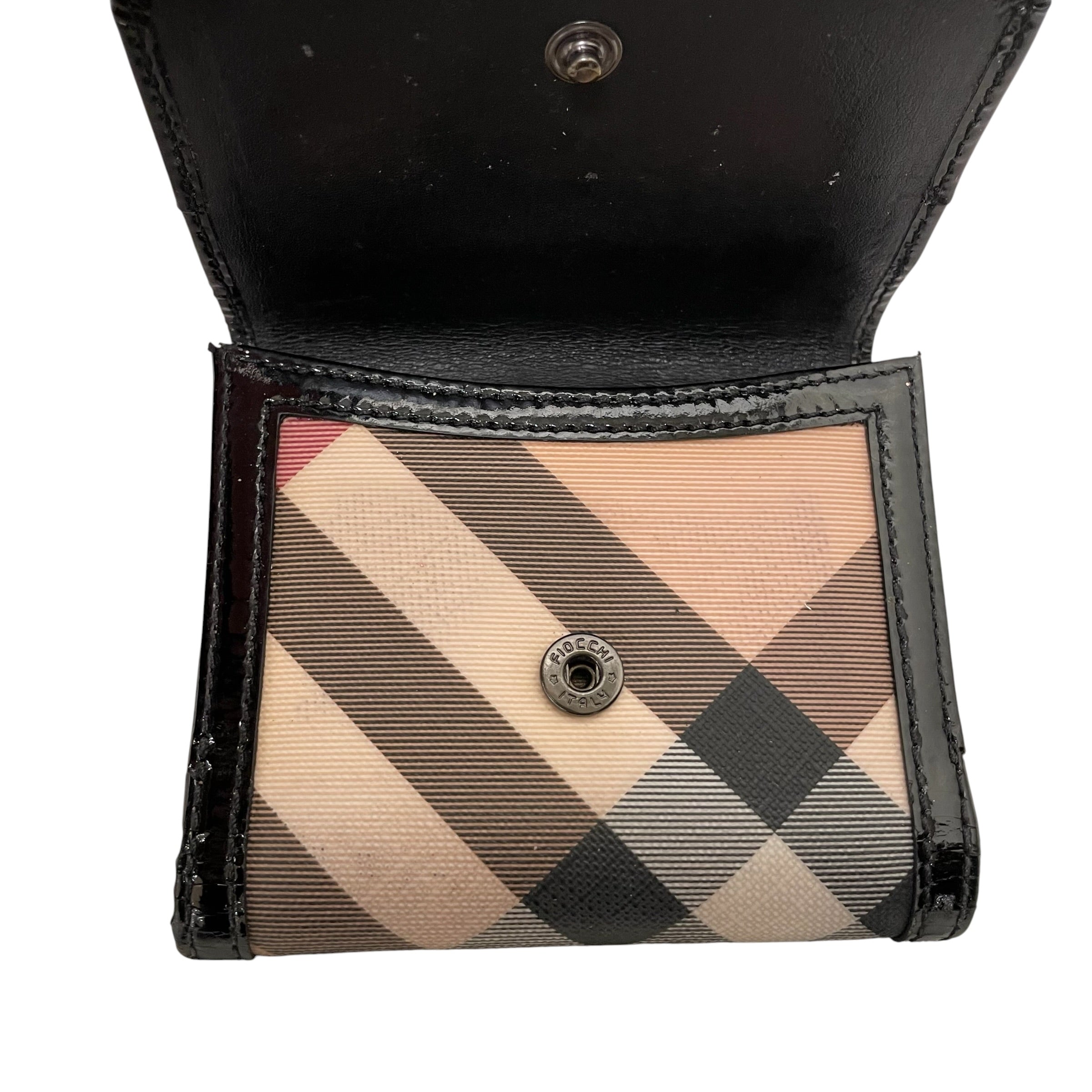 BURBERRY/Bifold Wallet/Stripe/Leather/CML/STUDDED STARS view 4