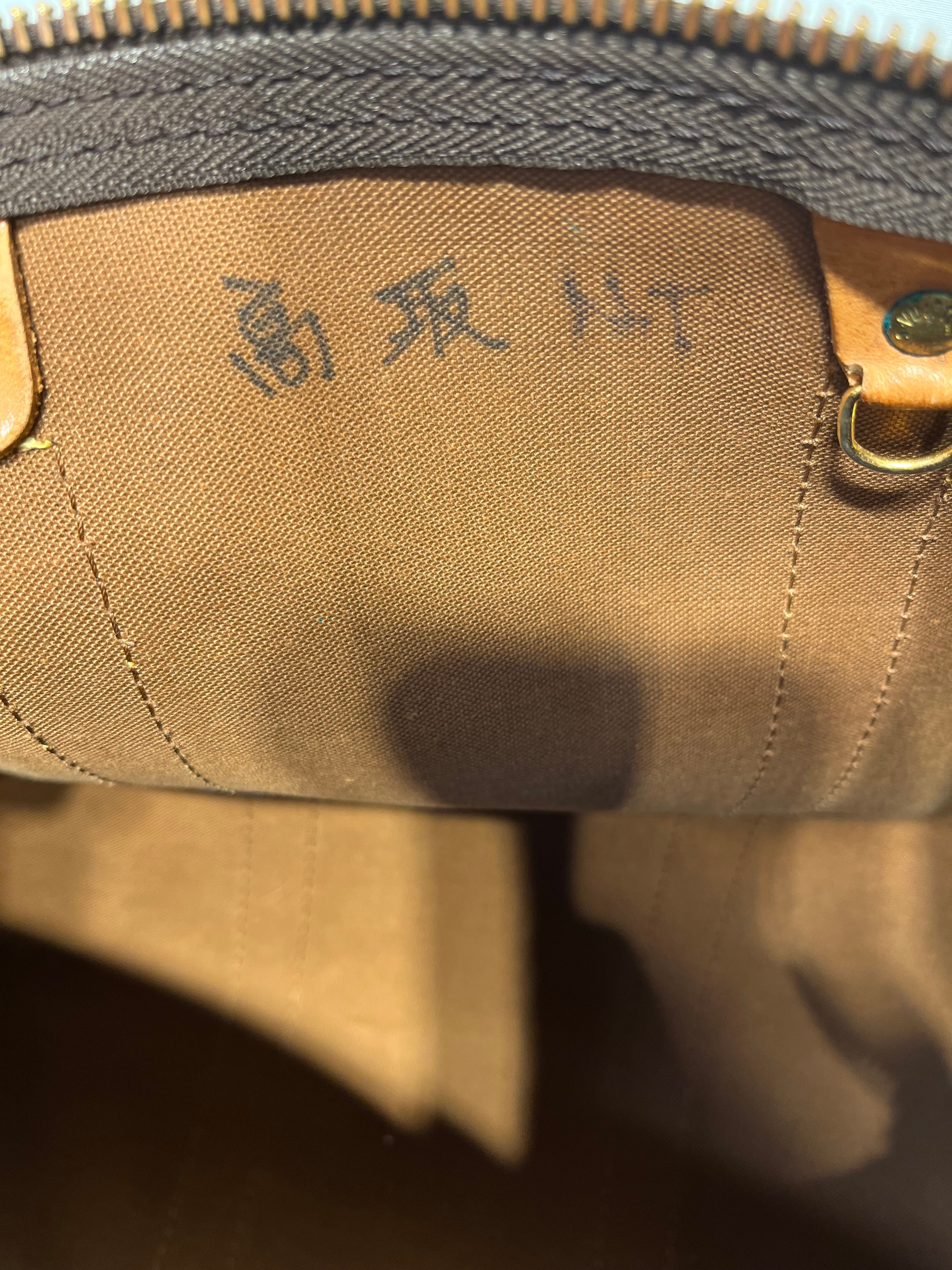 LOUIS VUITTON/Boston Bag/All Over Print/Leather/BRW/699.90 view 8