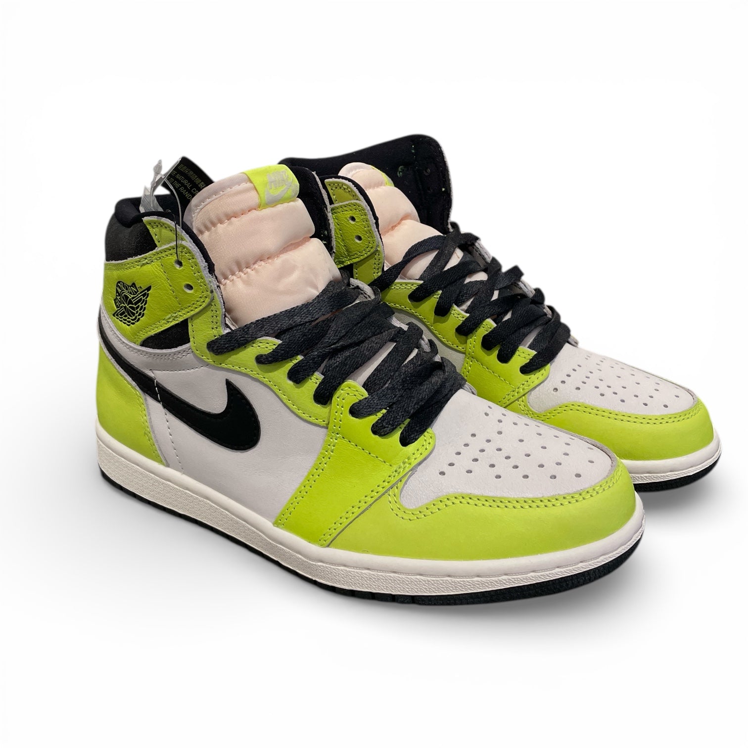 NIKE/Hi-Sneakers/US 7.5/YEL/Air Jordan 1 view 1