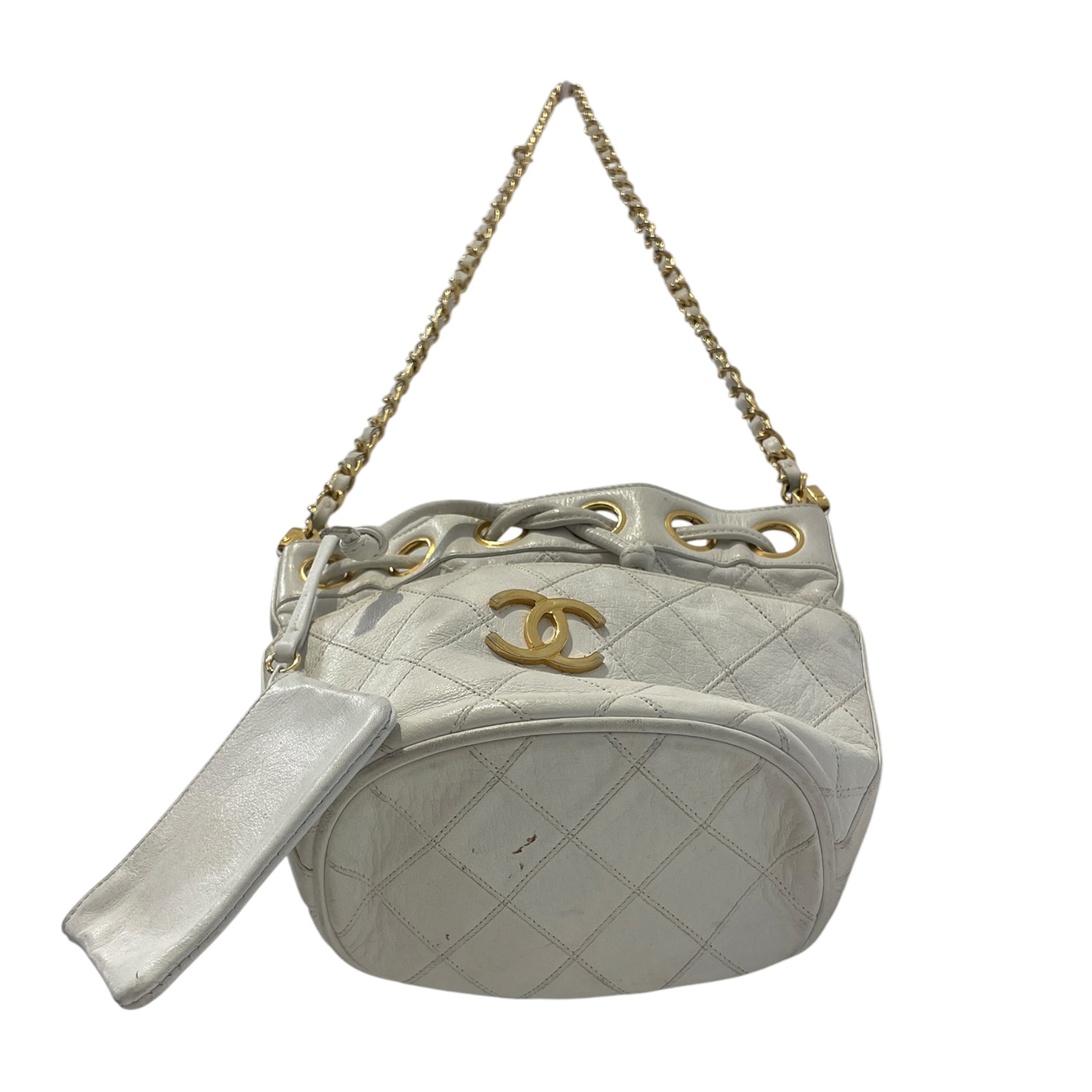 CHANEL/Cross Body Bag/WHT/GRCM3C8 view 4