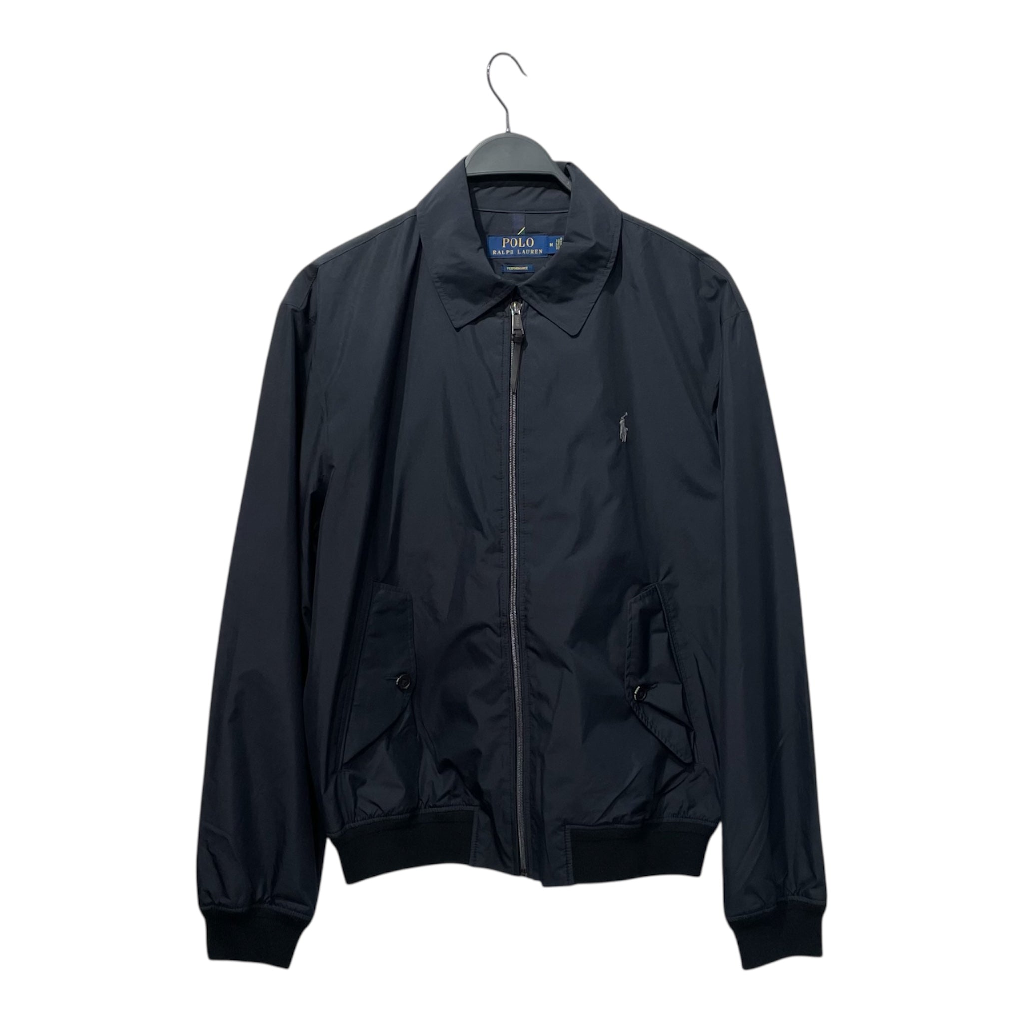 POLO RALPH LAUREN/Jacket/M/Polyester/NVY/Graphic/Bi-Swing Bomber Jacket view 1