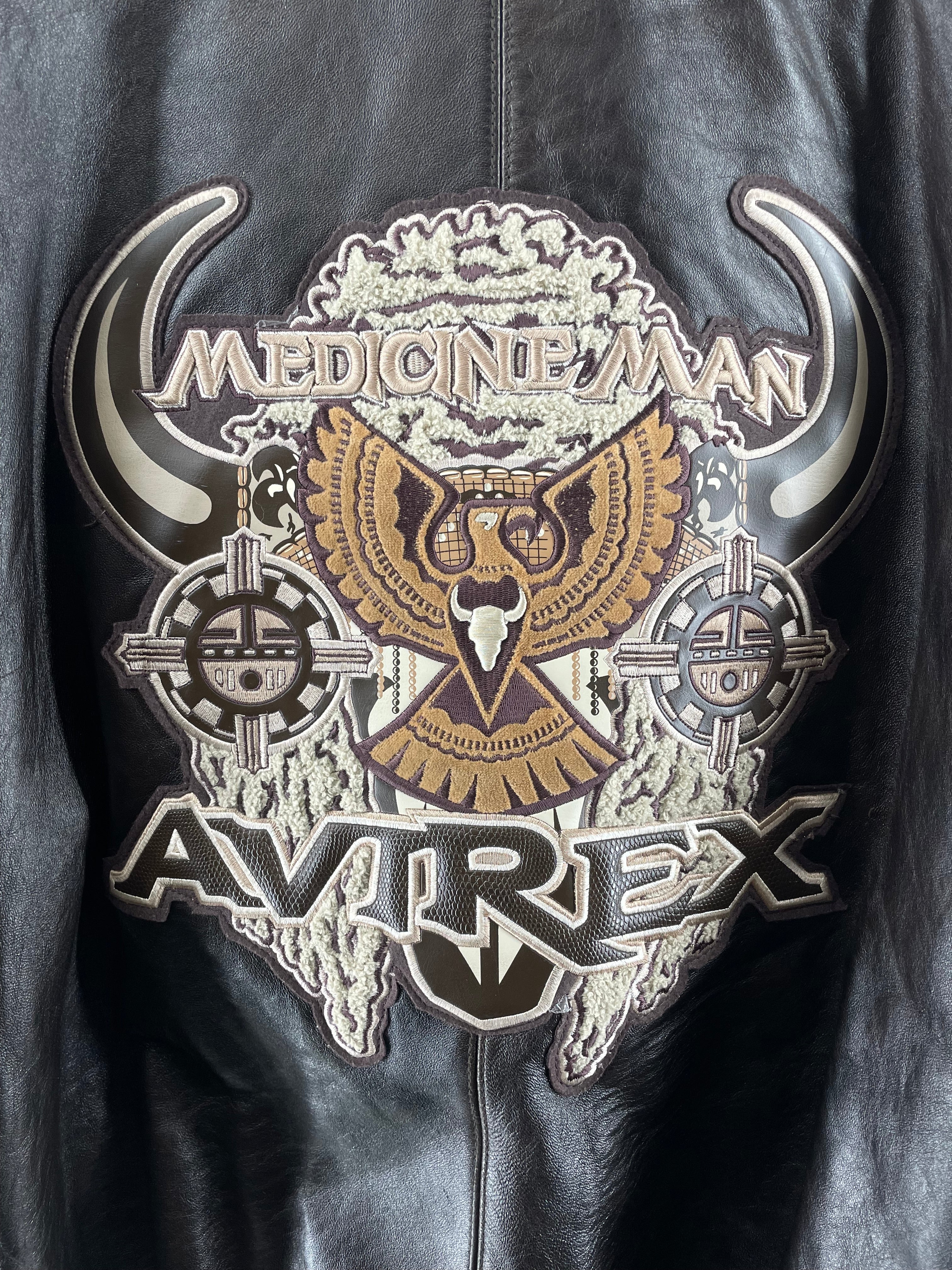 AVIREX/Leather Jkt/XXXXL/Leather/BRW/21K006EW view 4