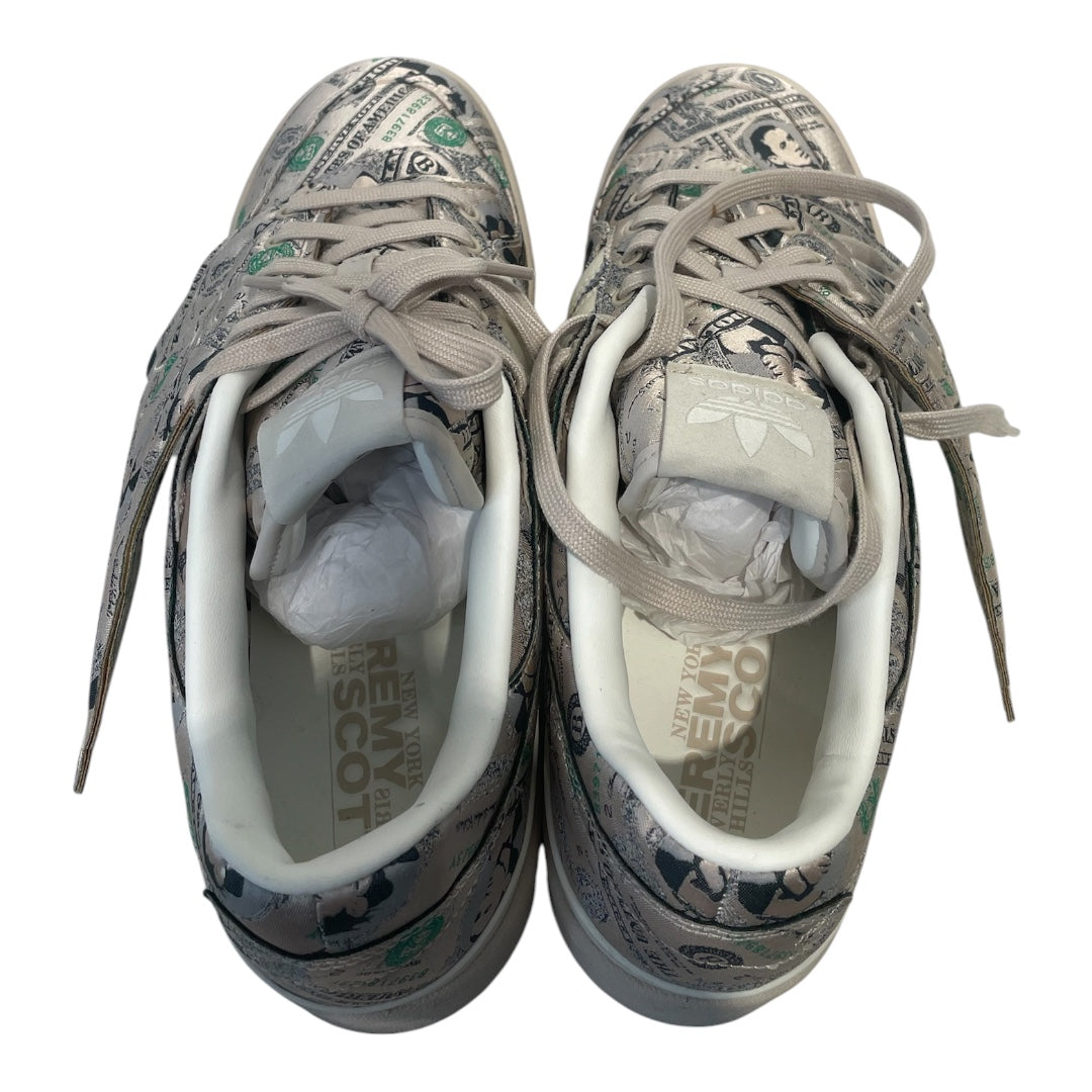 JEREMY SCOTT/Low-Sneakers/US 11.5/All Over Print/Cotton/GRN/Money Shoes view 4