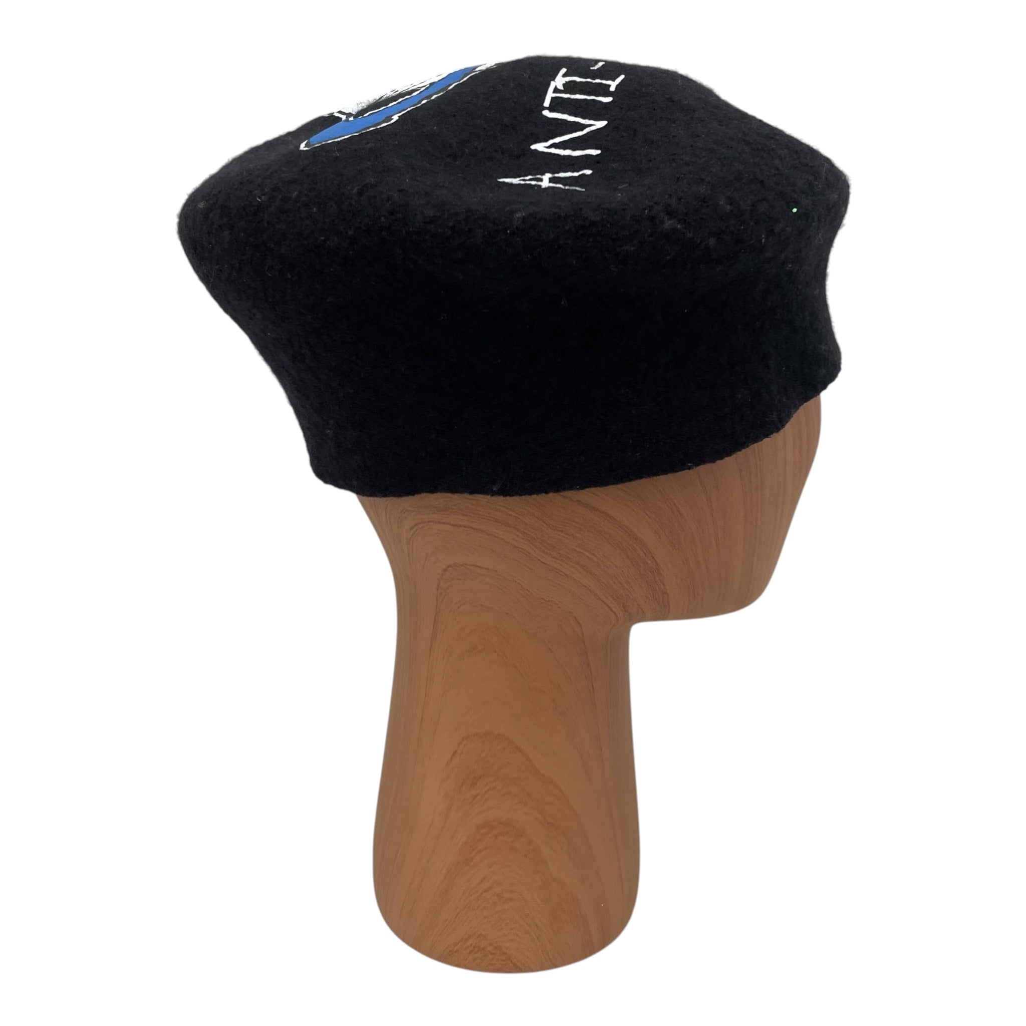 Vivienne Westwood/Flat Cap/OS/Graphic/Cotton/BLK/M's/anti-waste view 4