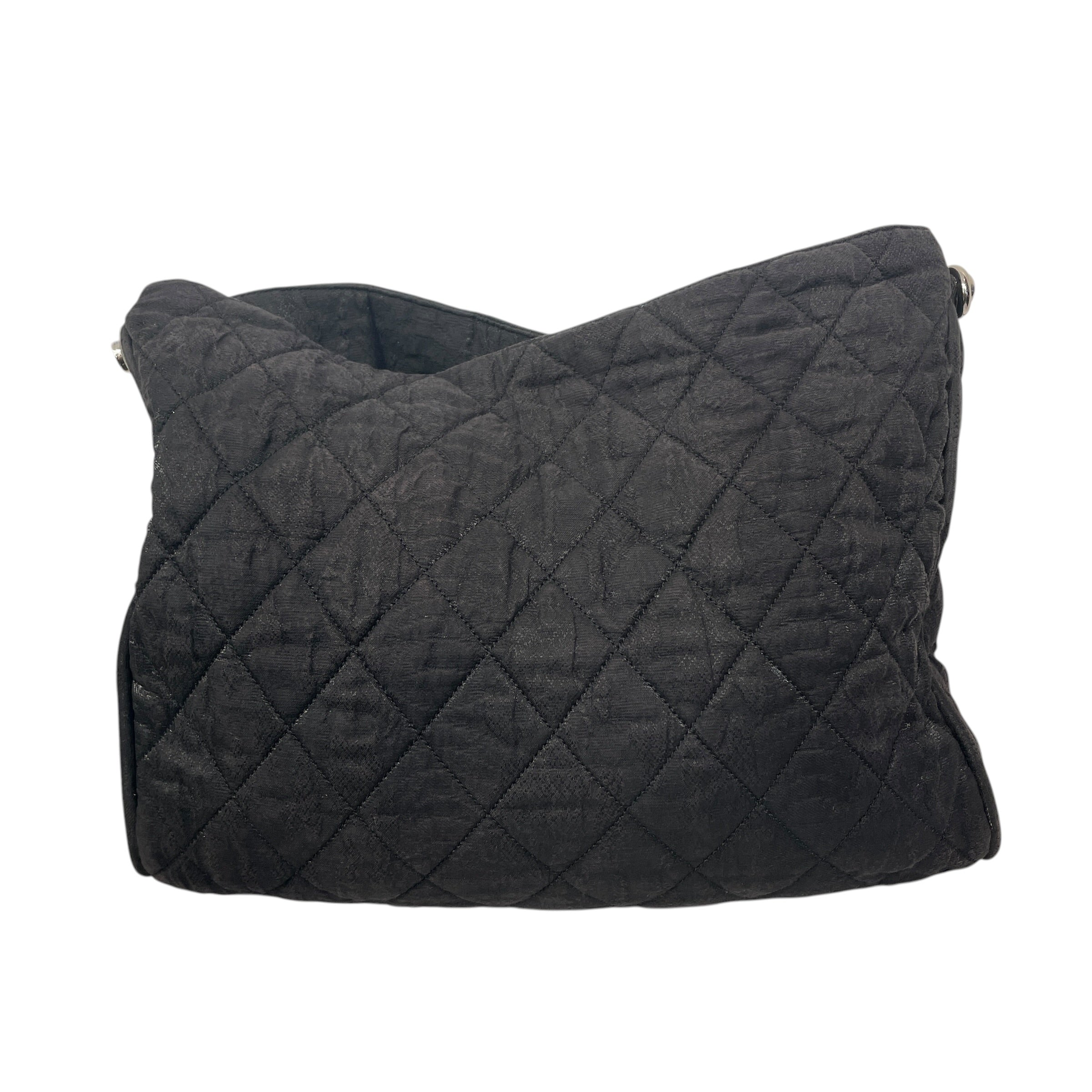 CHANEL/Tote Bag/Cotton/BLK/Entrupy:DR3BQGHSerial:12249676 view 2