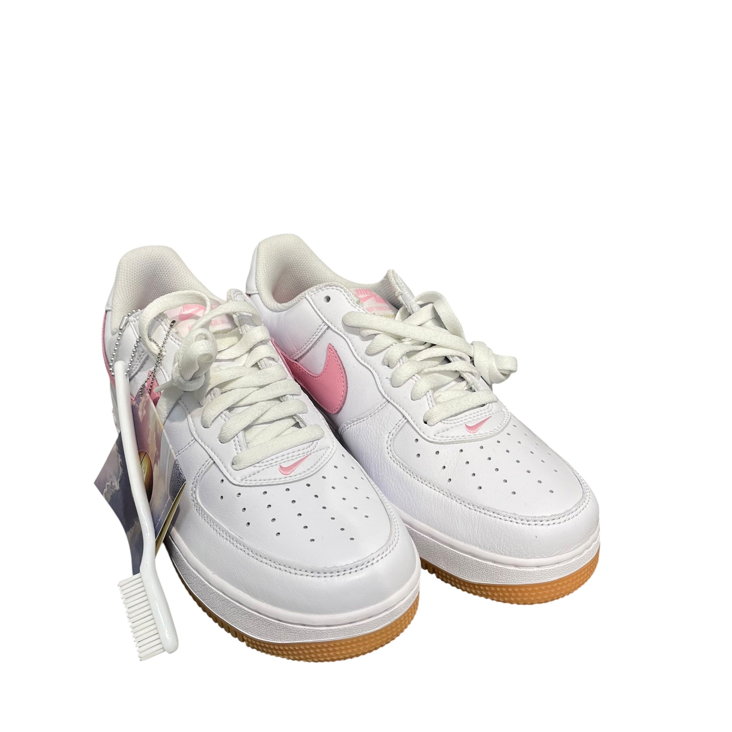 NIKE/AIR FORCE 1 LOW/Low-Sneakers/US 10/Leather/WHT/DM0576-101 view 1