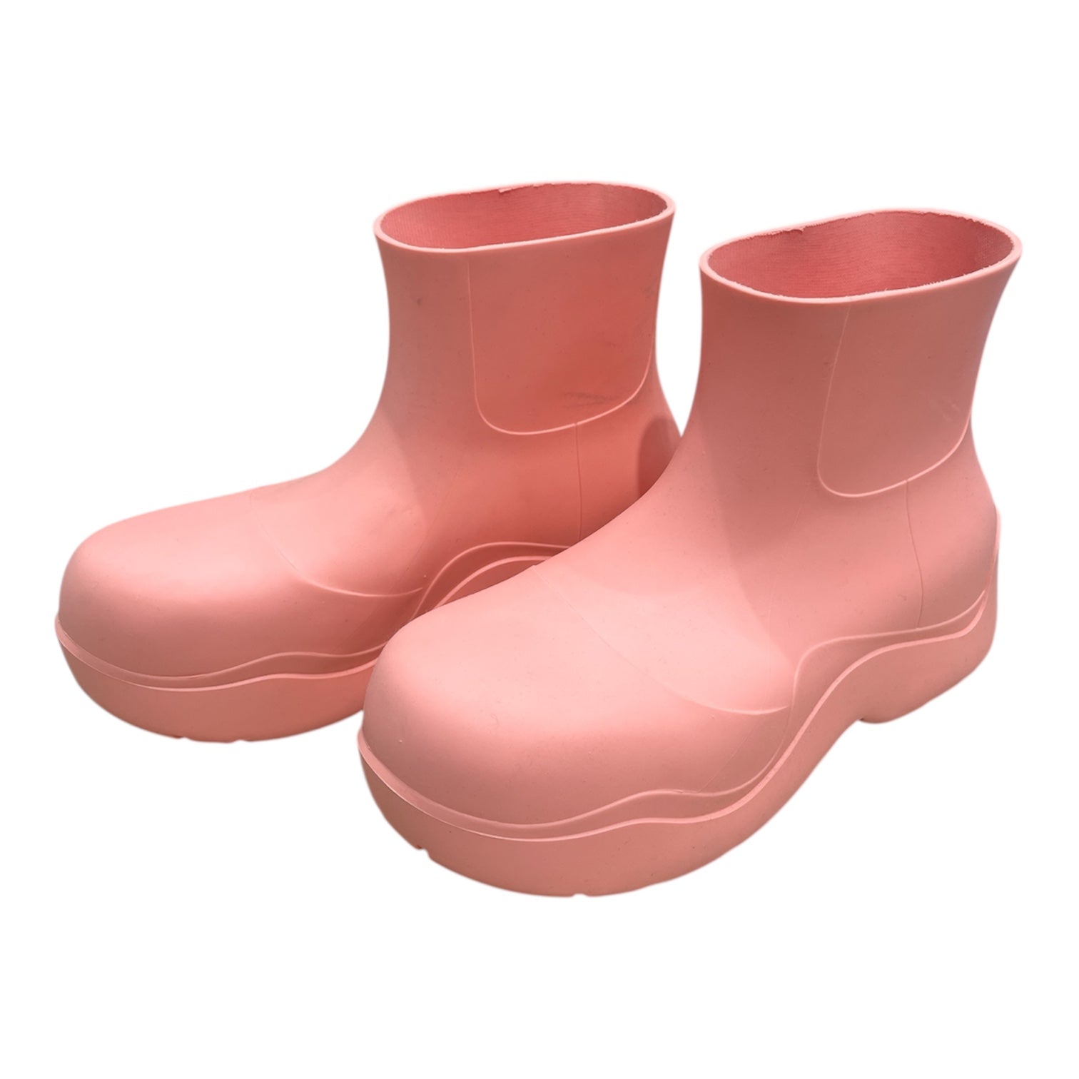 BOTTEGA VENETA/Boots/EU 39/PNK/PUDDLE WELLINGTON view 4