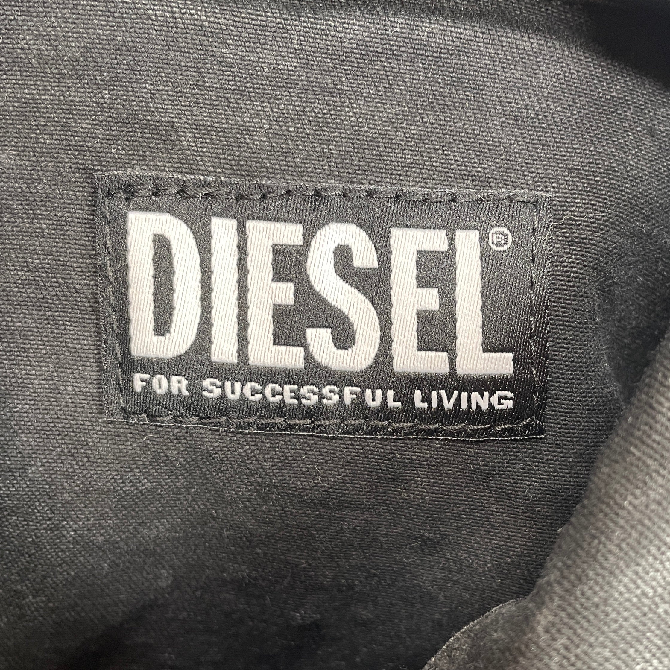 DIESEL/Vest/XS/Glitter/Denim/BLK/BEDAZZLED SWOOP BOTTOM view 3